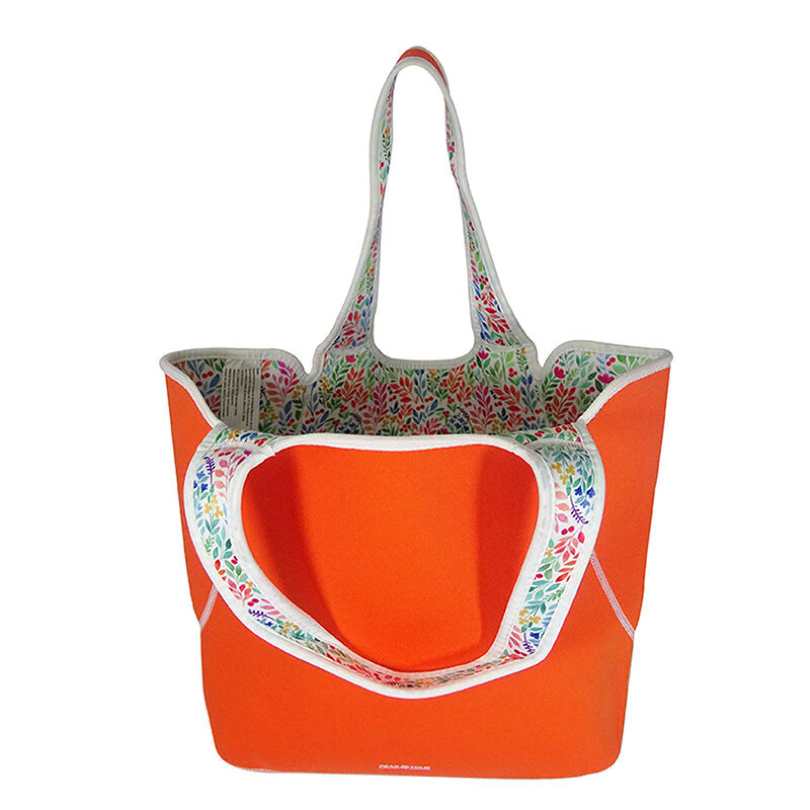 Maleta Rigida Hawai 20" Naranja Peak Tour + Bolsa Neopreno Dama de Regalo