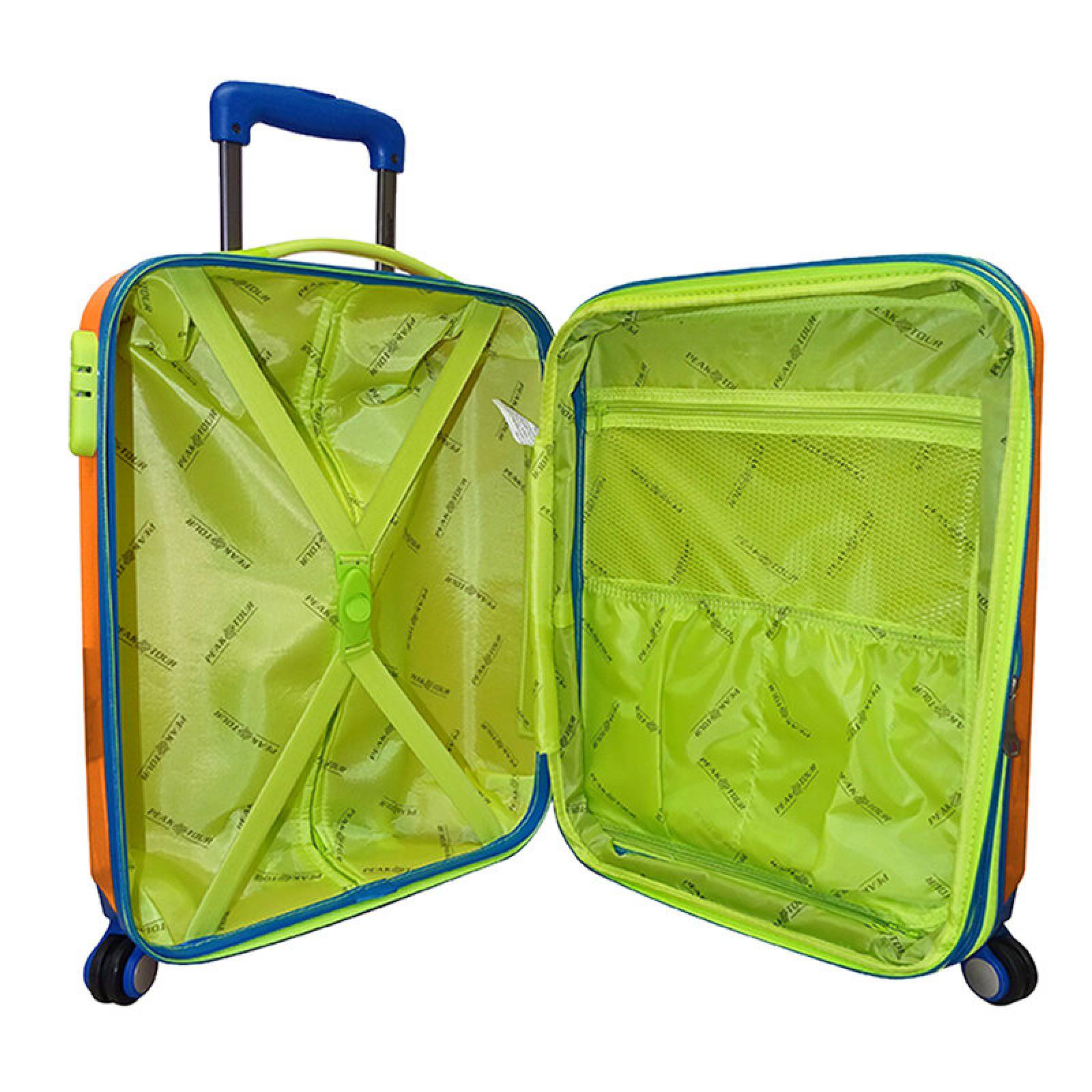 Maleta Rigida Hawai 28" Naranja Peak Tour + Bolsa Casual de Regalo