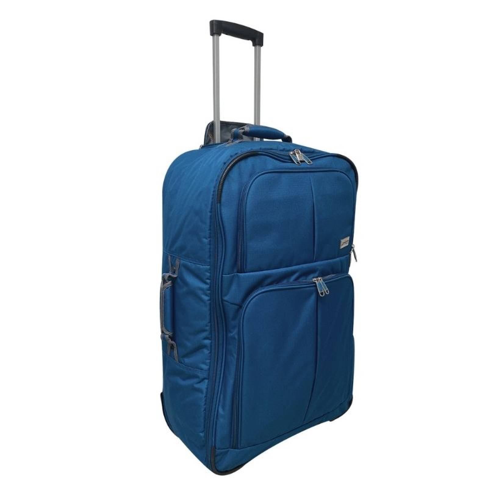 Set de maletas estambul 21 y 28 pulgadas azul