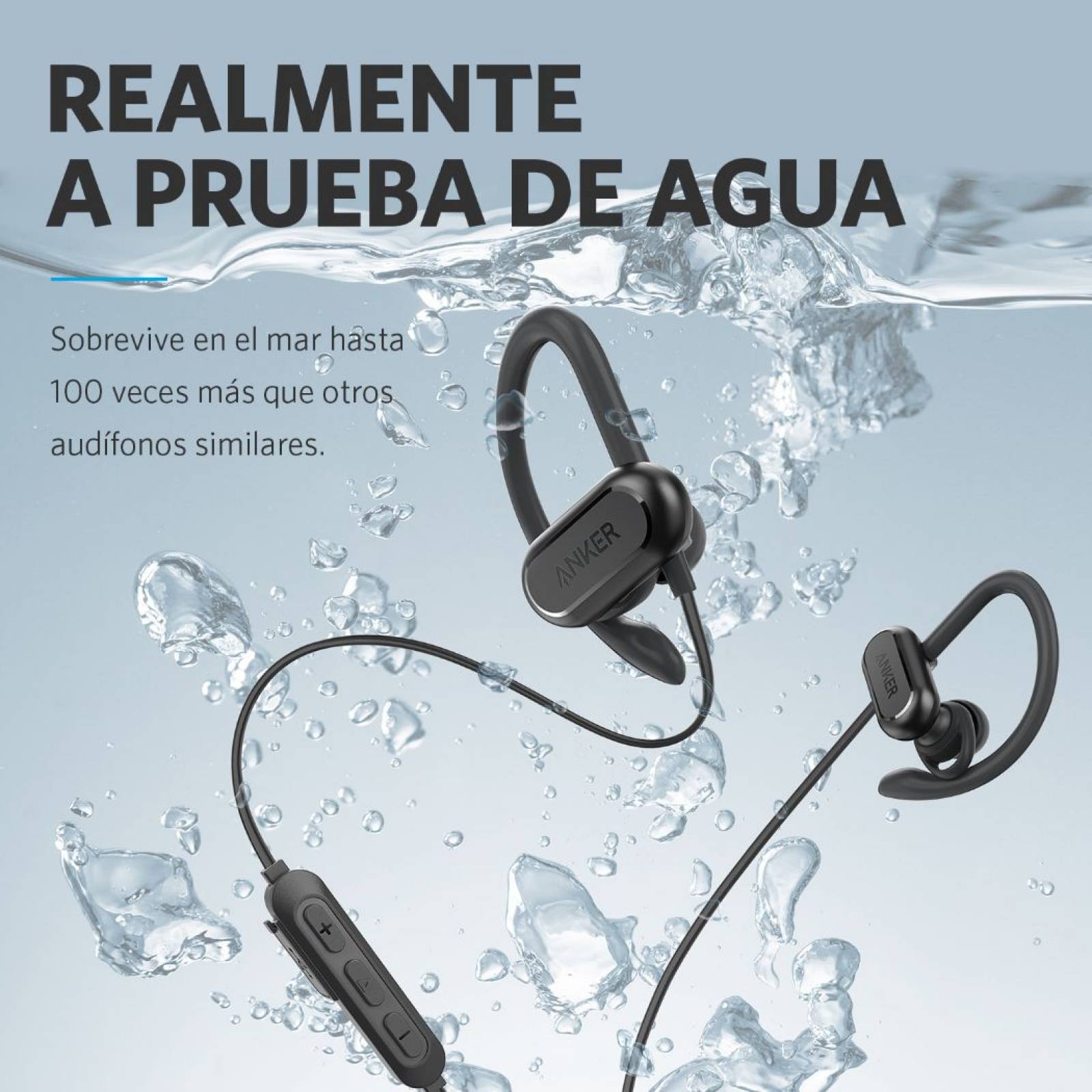 Audífonos Inalámbricos Bluetooth Soundcore Spirit X - Negro