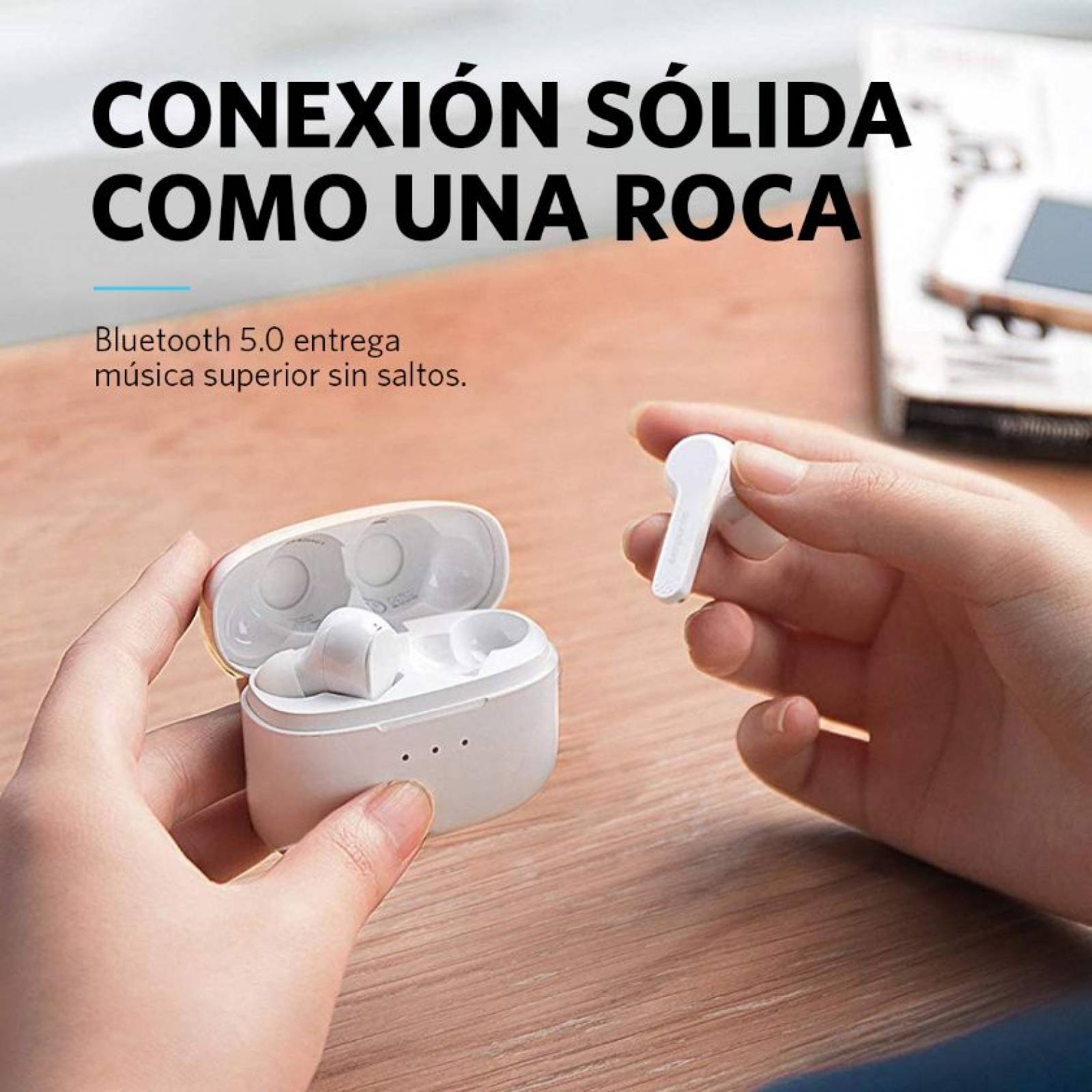 Audífonos Inalámbricos Bluetooth Soundcore Liberty Air - Blanco