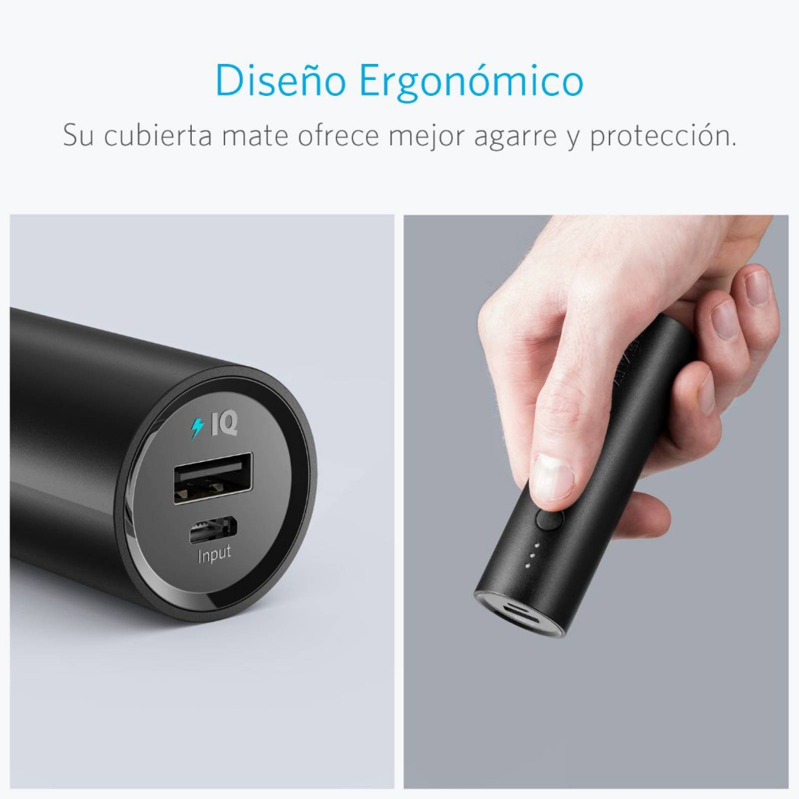 Batería Portátil Anker PowerCore 5000 Power Bank - Negro