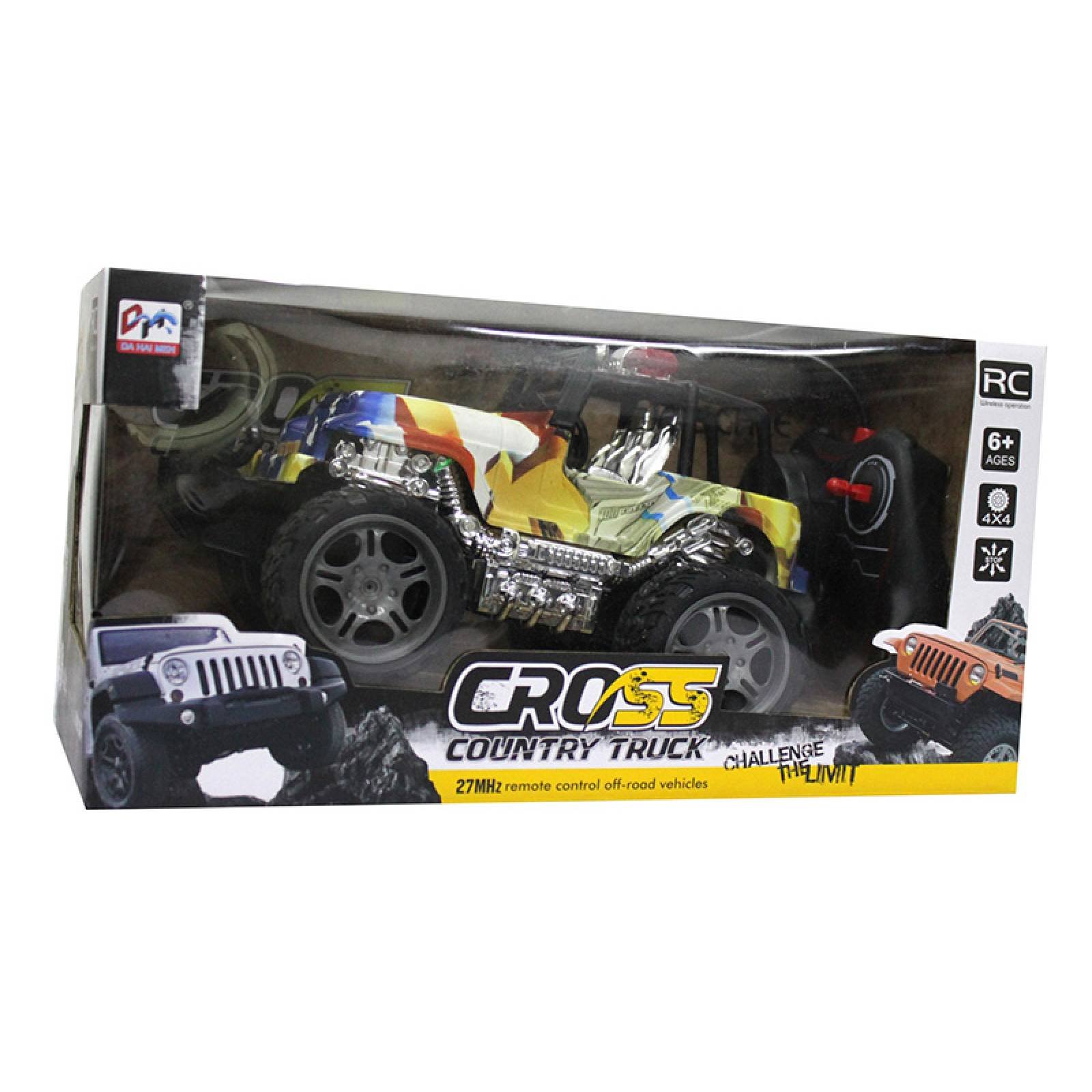 Cross Country Truck Control Remoto Color Negro