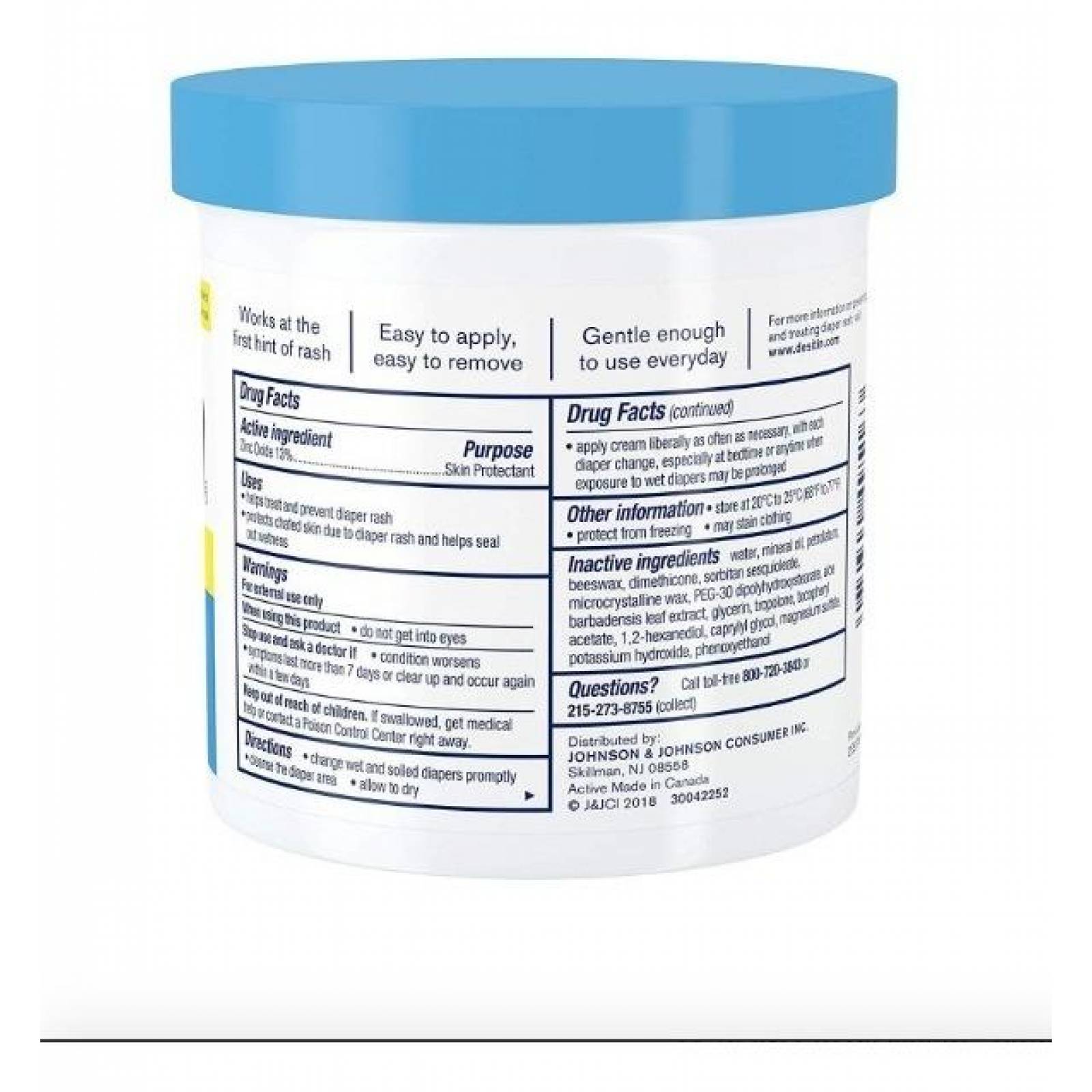 Desitin Defensa Diaria Crema Para La Dermatitis Del Pañal D