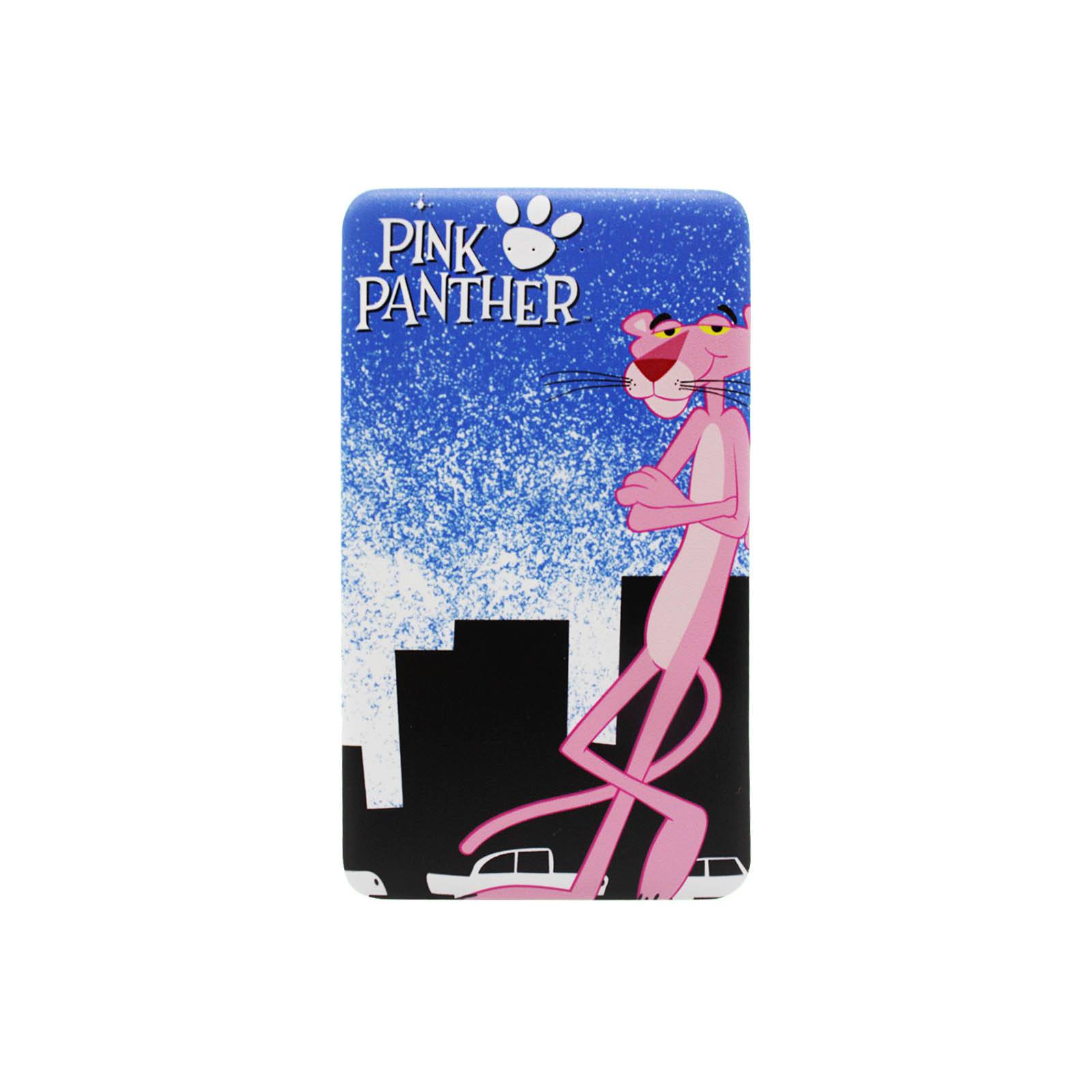 Power Bank 5000mAh Pantera Rosa Batería Externa Portátil 2 USB VG-PB-S-04-PK Ideal para Regalo