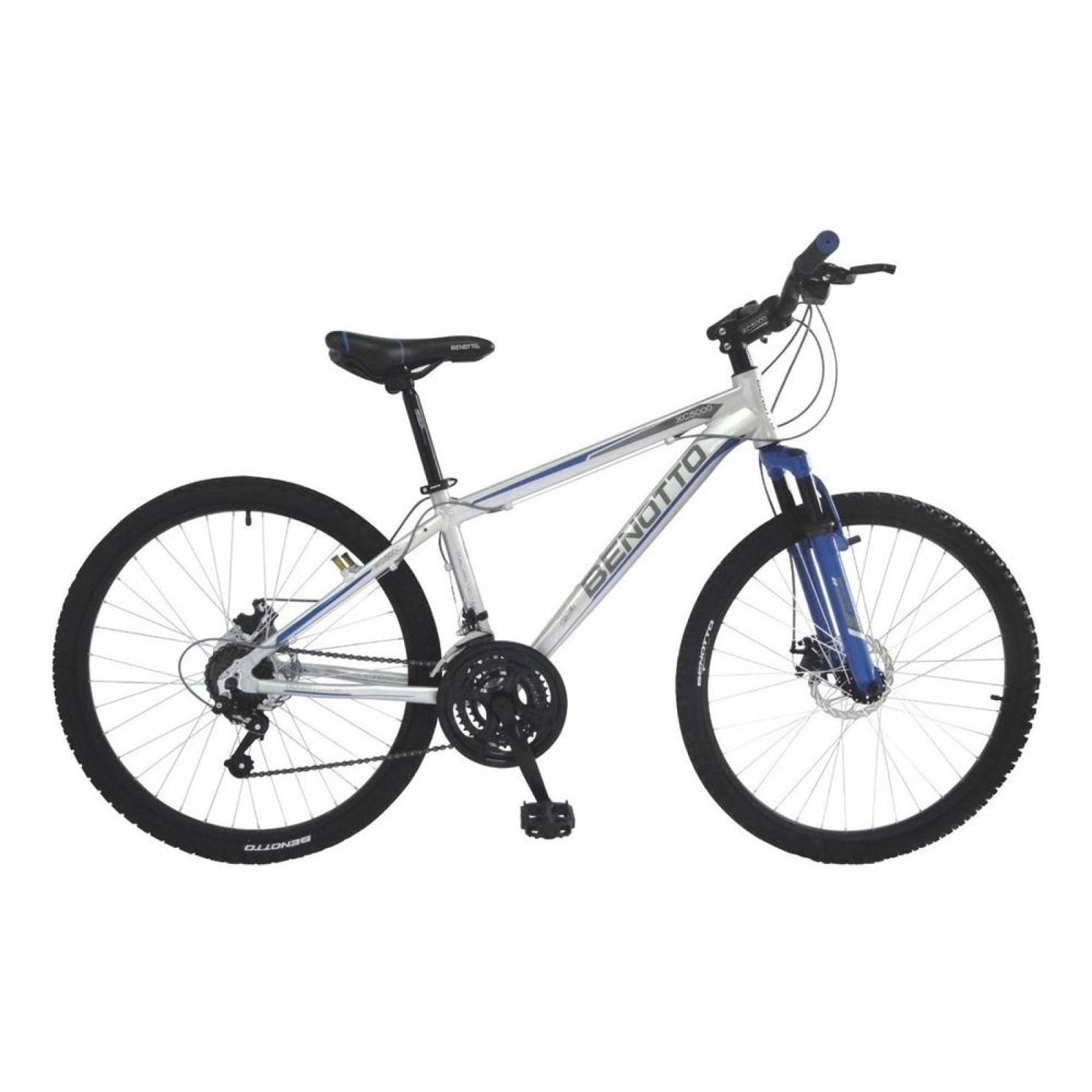 Bicicleta Benotto Mtb Xc-5000 R26 21v Doble Disco Aluminio. 