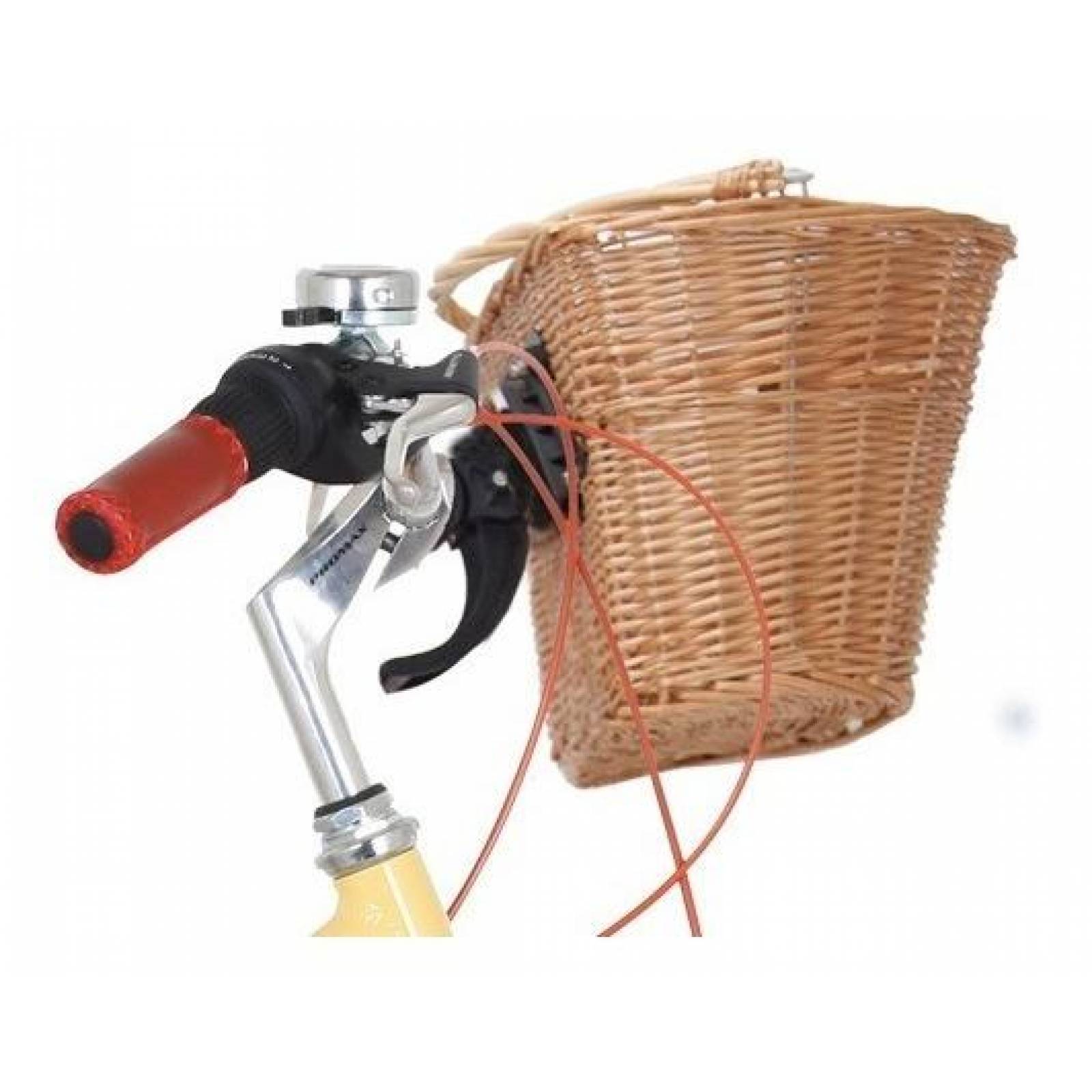 Bicicleta Benotto City Bike R26 7v Aluminio Suspensión Crema 