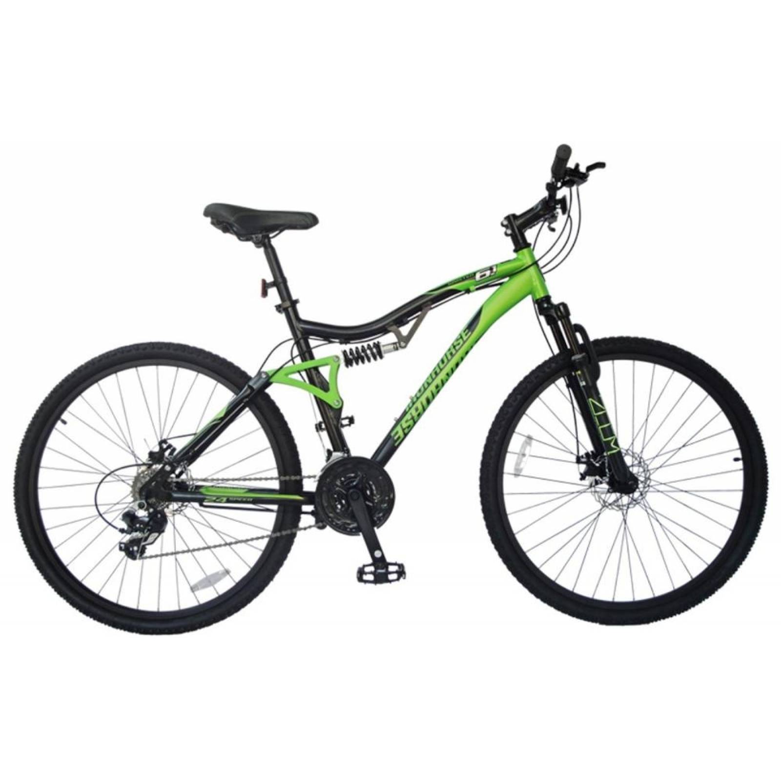 Bicicleta Ironhorse Sinister 6.1 Negro/verd R29 24v Aluminio Negro/Verde