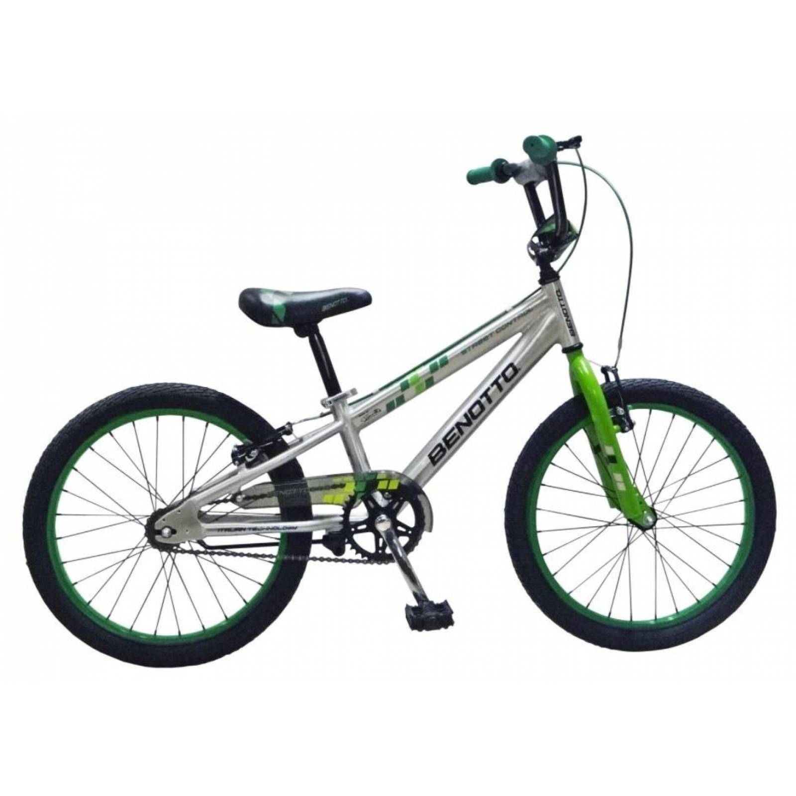 Bicicleta Benotto Cross Street Control R20 1v Aluminio Niño