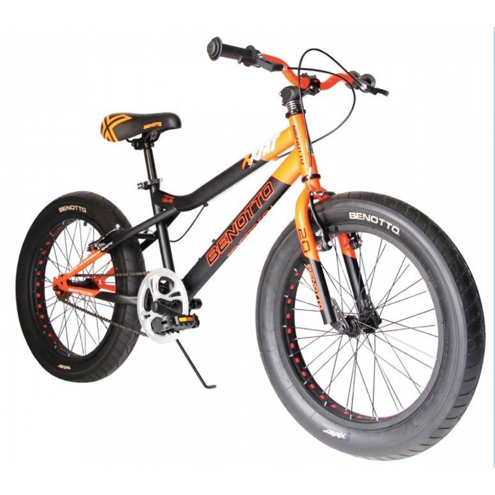 Bicicleta Benotto Cross Xx Fat R20 1v Naranja/negro Talla Un 