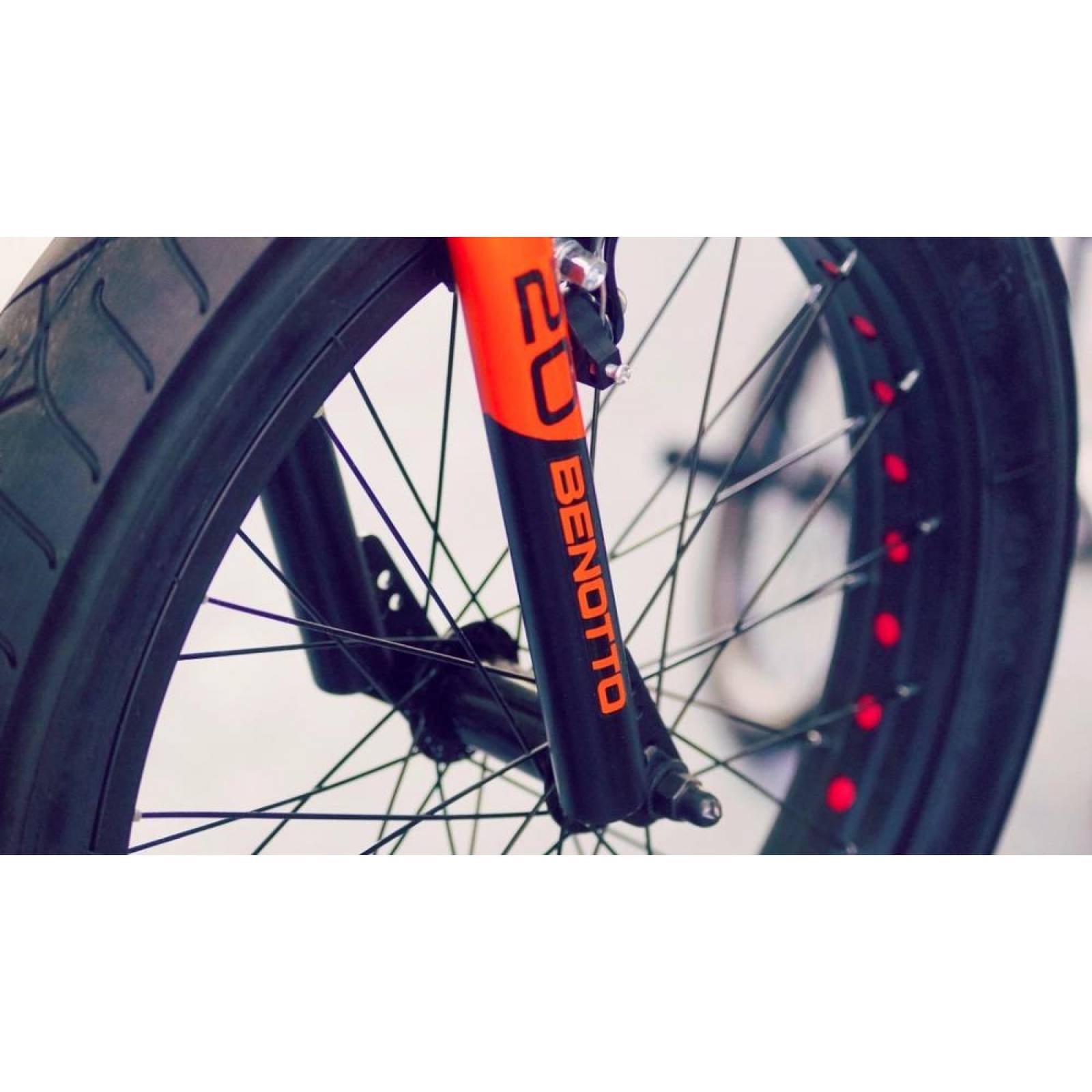 Bicicleta Benotto Cross Xx Fat R20 1v Naranja/negro Talla Un 