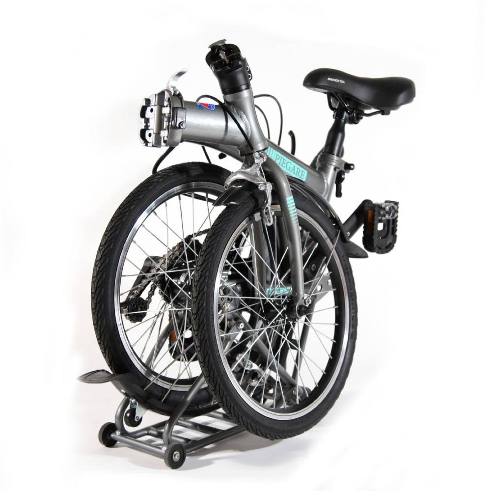 Bicicleta Benotto Plegable Piegare R16 3v. Aluminio Gris