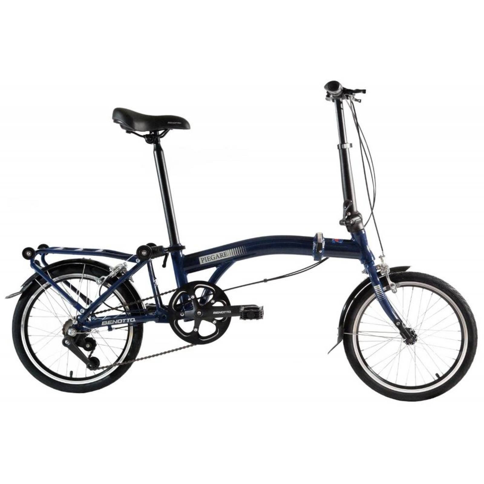 Bicicleta Benotto Plegable Piegare R16 3v. Aluminio Azul