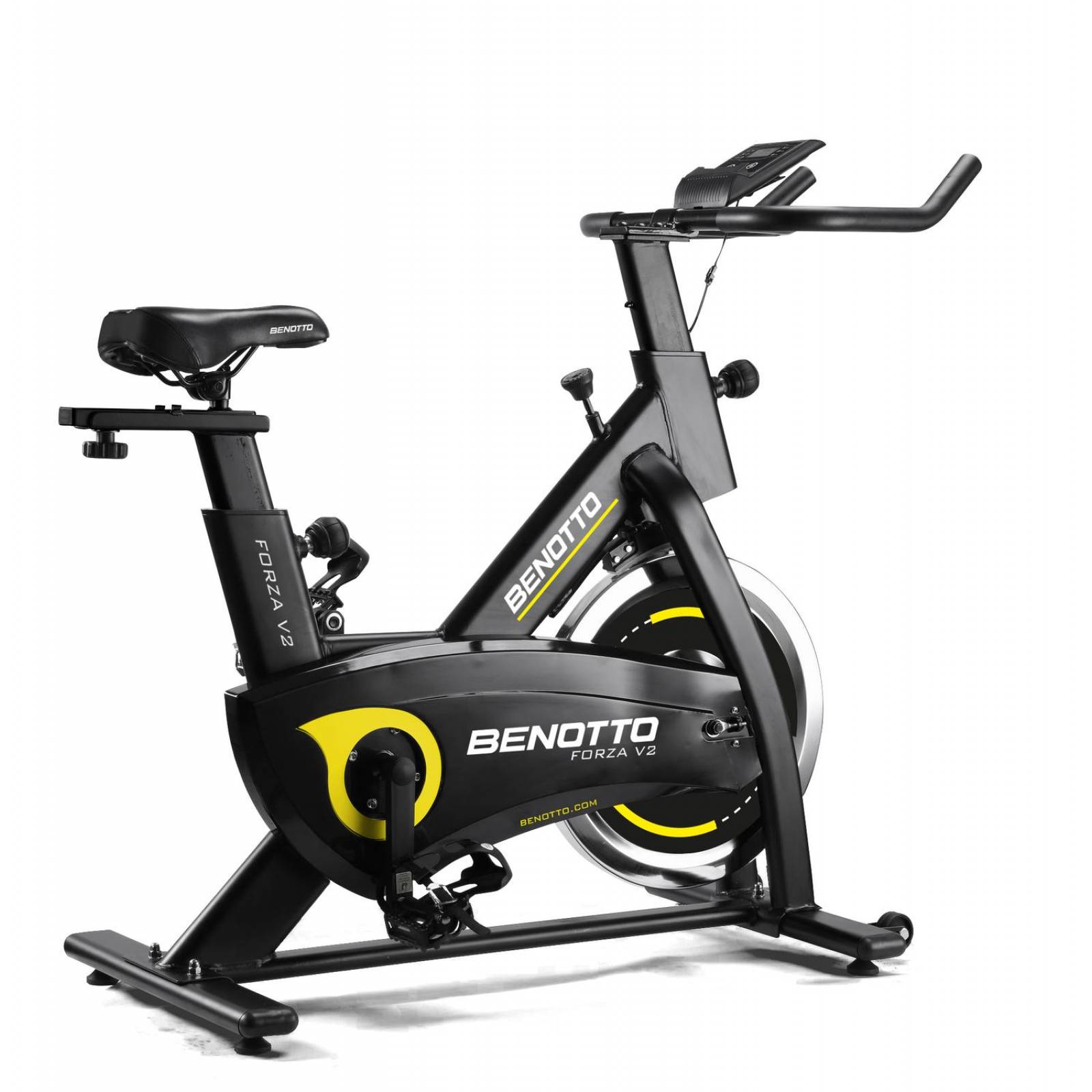 Bicicleta de Spinning Fija Benotto FORZA V2 con Computador 