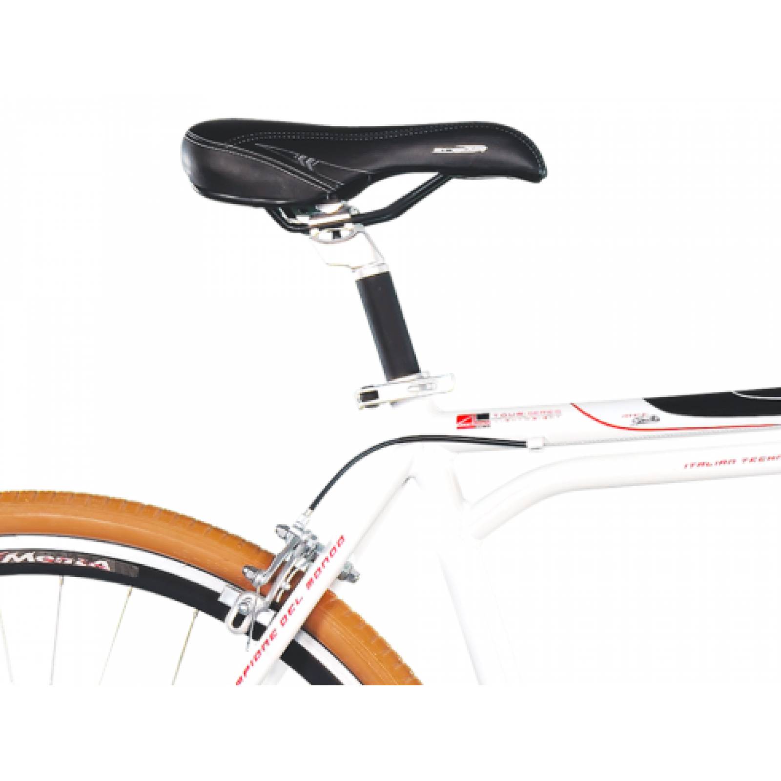 Bicicleta BENOTTO Turismo ST-7500 R28 12V Aluminio Frenos V Plata/Blanc/Neg