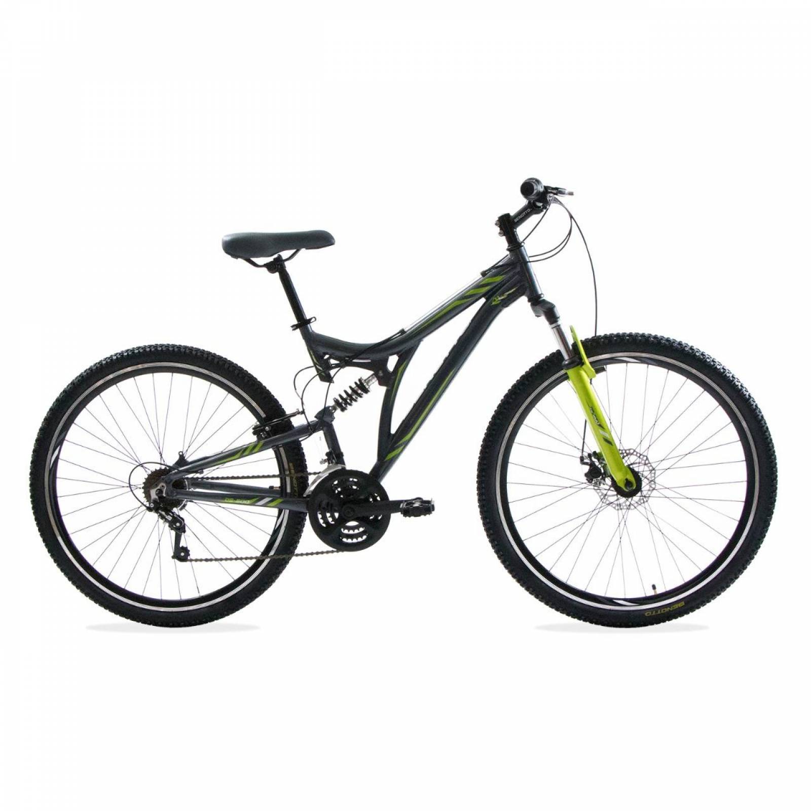 Bicicleta BENOTTO MTB DS-500 R29 21V Doble Suspensión Aluminio 