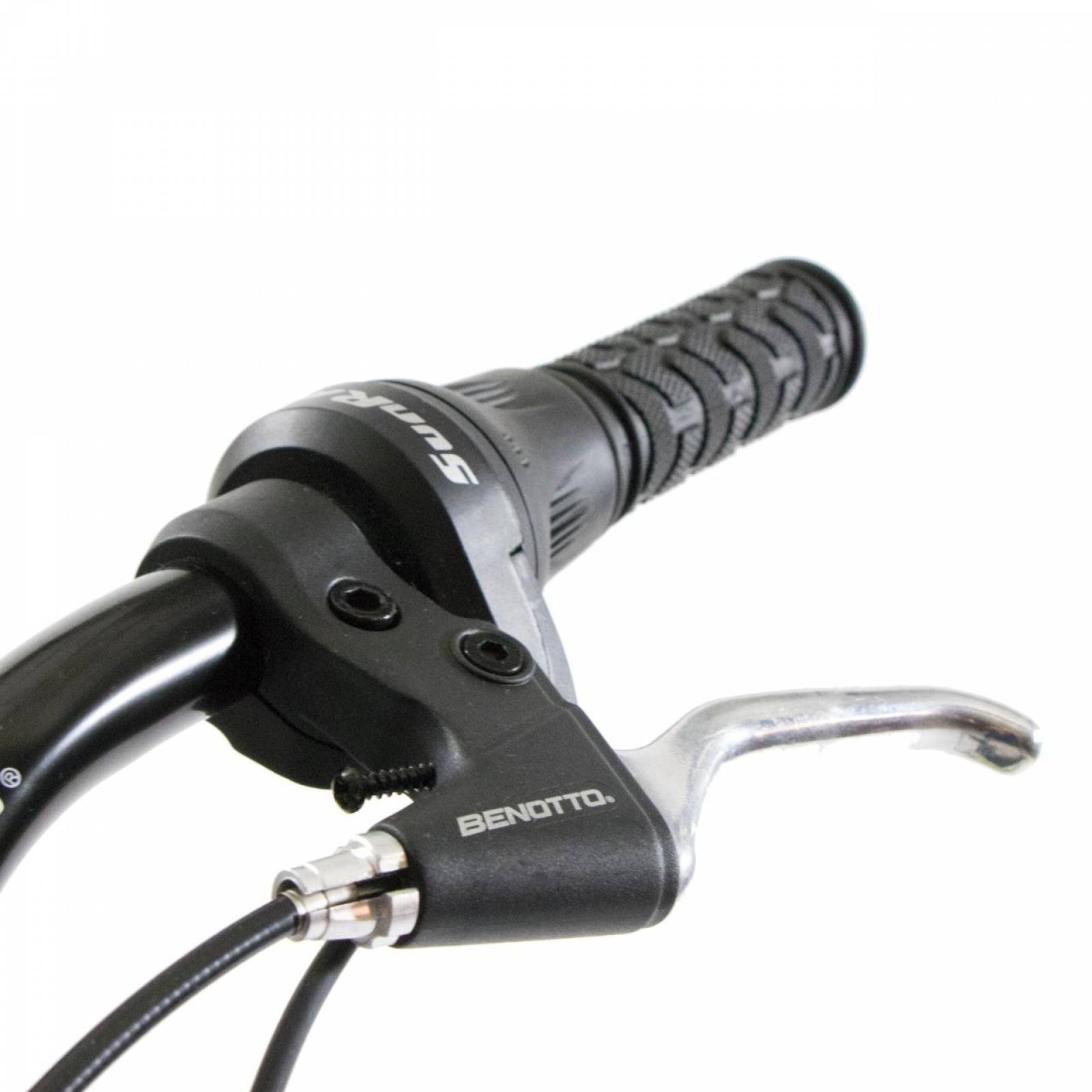 Bicicleta BENOTTO MTB DS-500 R29 21V Doble Suspensión Aluminio 