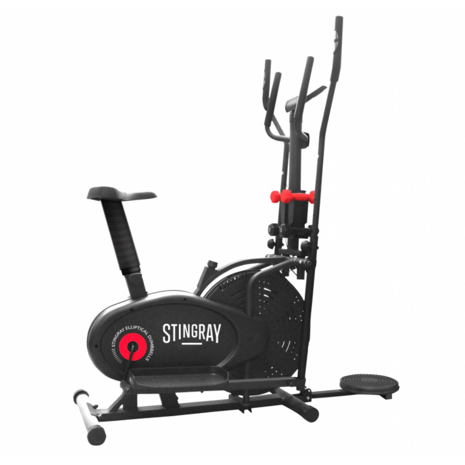 Bicicleta Eliptica 3 en 1 STINGRAY Computador 7 Funciones