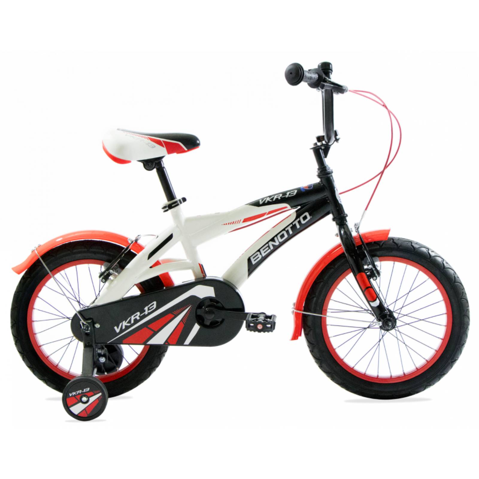 Bicicleta BENOTTO Cross VKR-13 R16 1V Niño Frenos V Acero 