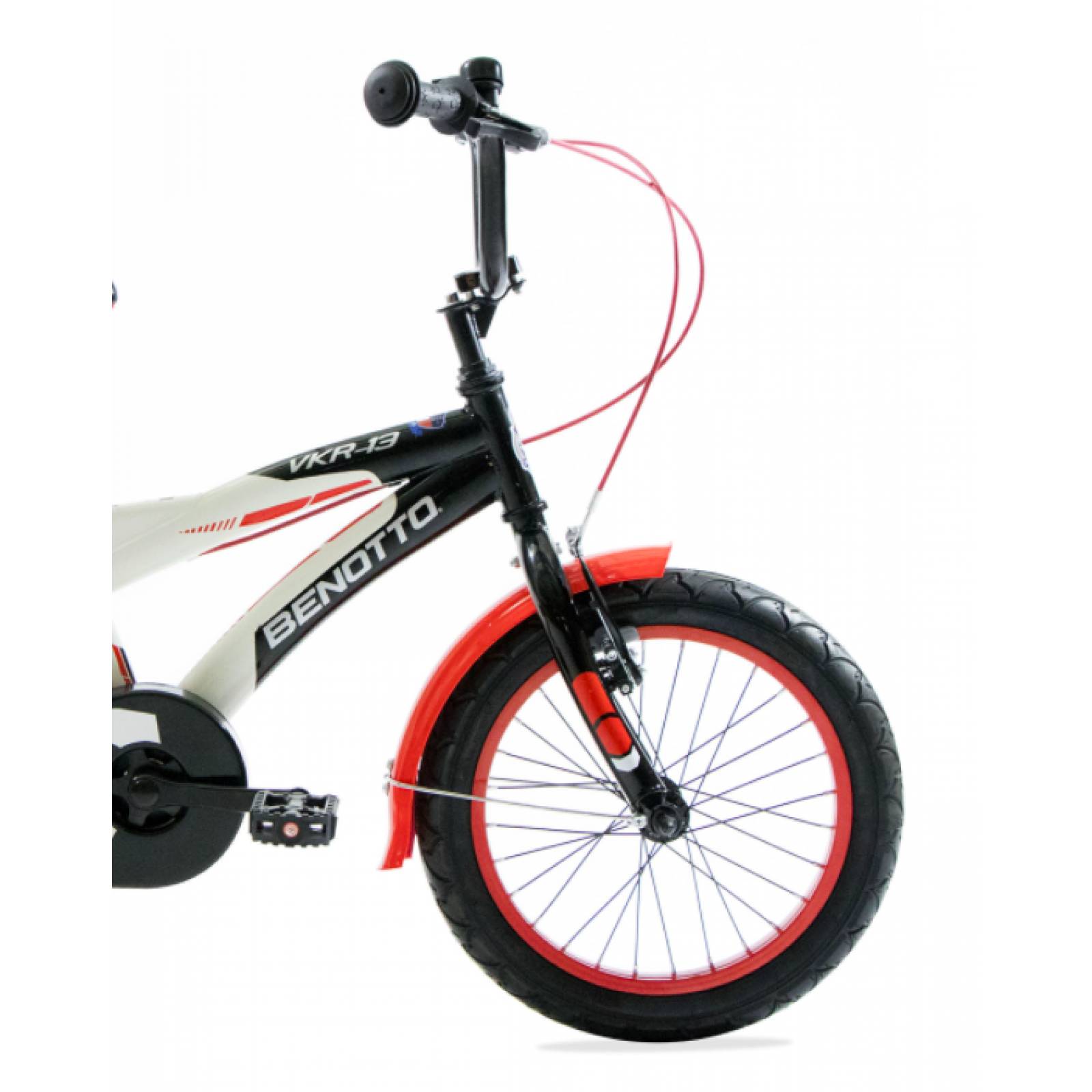 Bicicleta BENOTTO Cross VKR-13 R16 1V Niño Frenos V Acero 