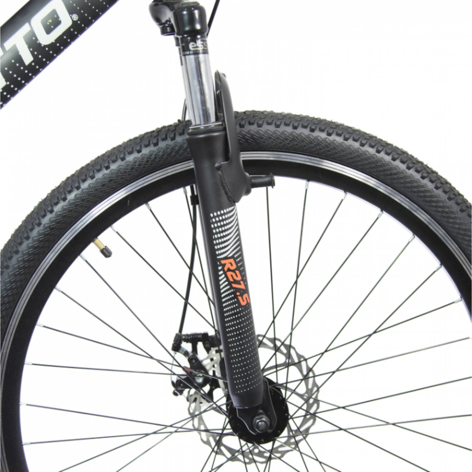 Bicicleta BENOTTO MTB DS275 R27.5 21V Aluminio Doble Suspensión Negro