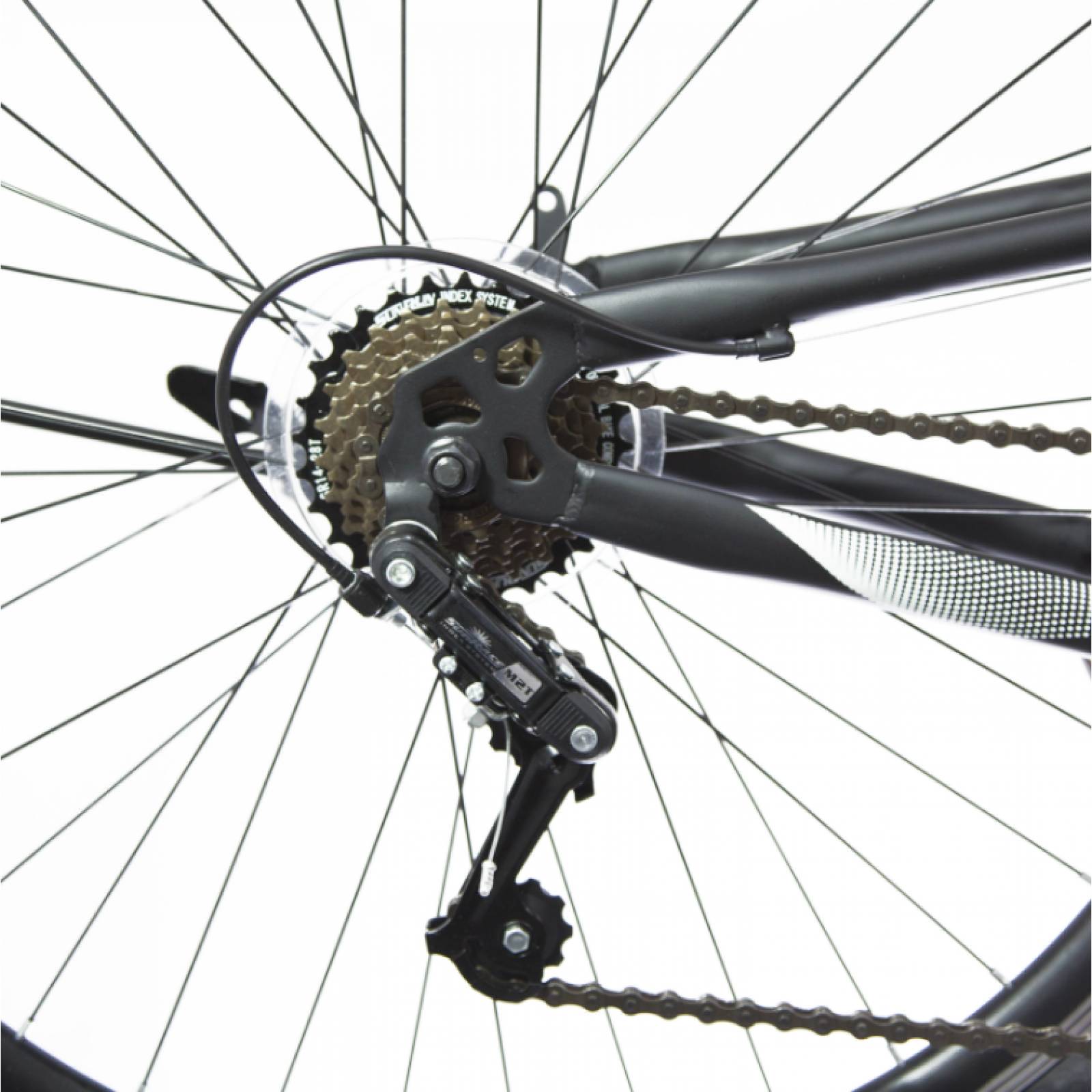 Bicicleta BENOTTO MTB DS275 R27.5 21V Aluminio Doble Suspensión Negro