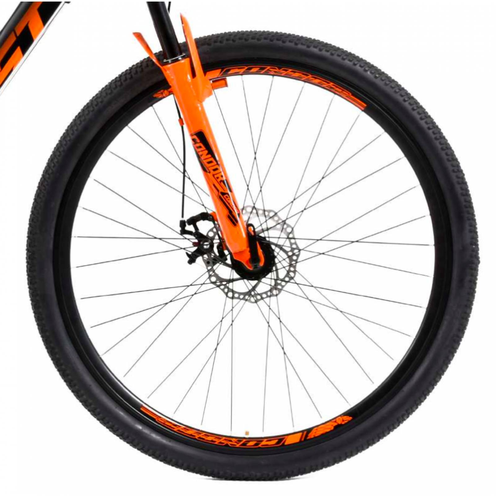 Bicicleta Montaña Ghost Claw R29 21V Shimano Doble Disco Negro/Naranja
