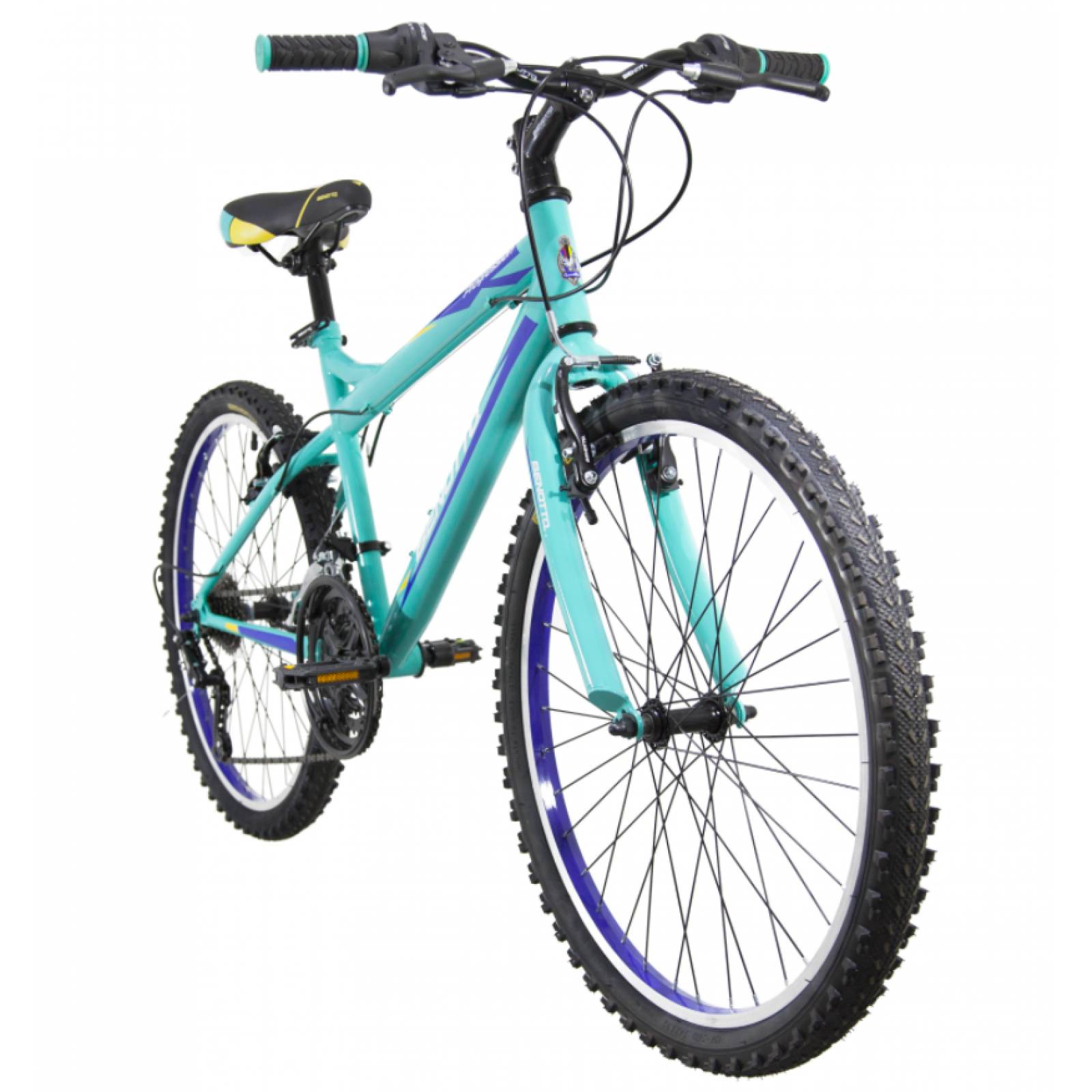 Bicicleta Benotto Mtb Progression R24 21v Unisex Frenos V Aqua