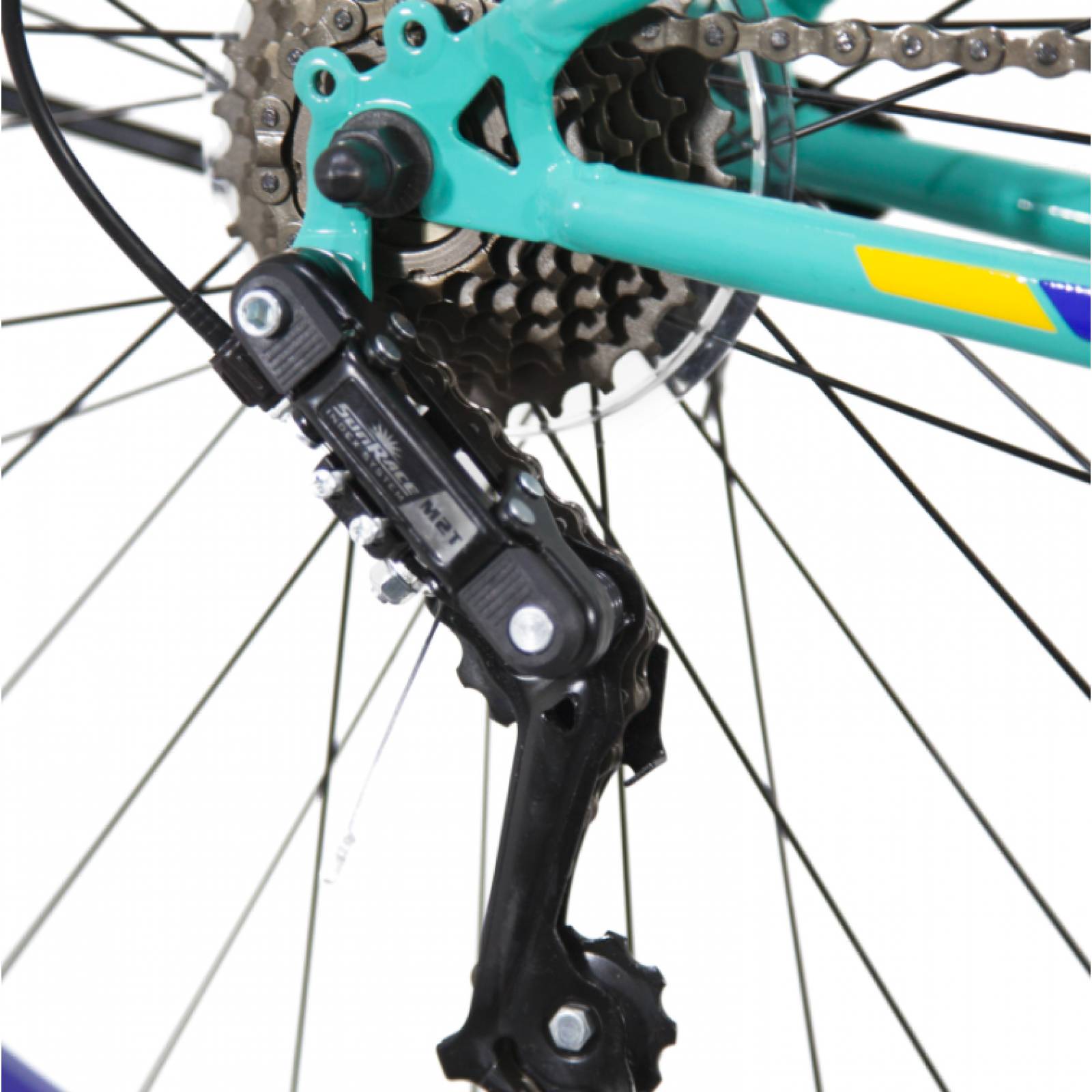 Bicicleta Benotto Mtb Progression R24 21v Unisex Frenos V Aqua