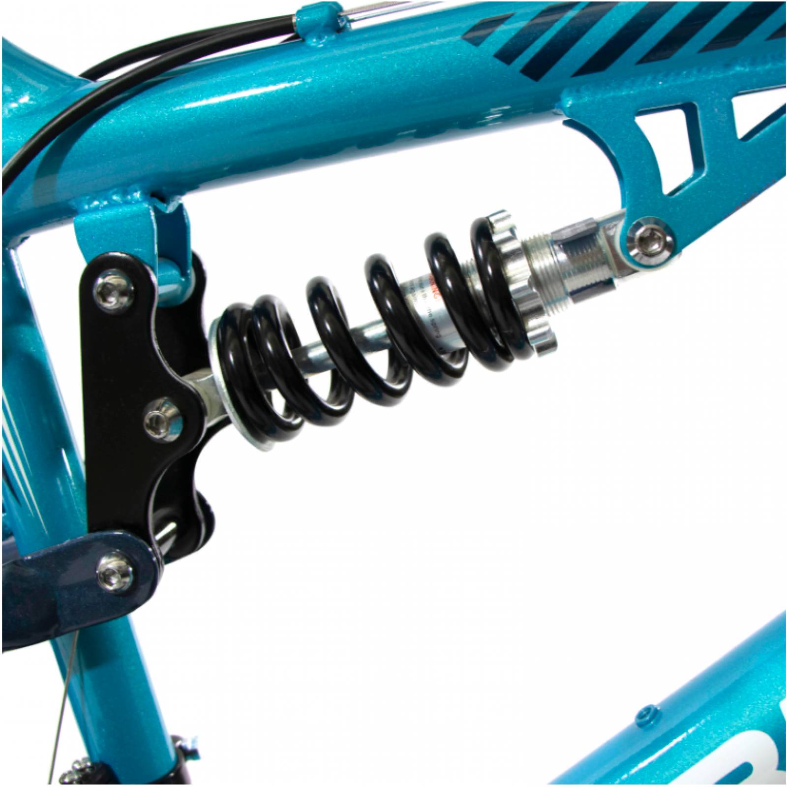 Bicicleta BENOTTO MTB BLACKCOMB R24 21V Shimano Doble Suspensión Azul