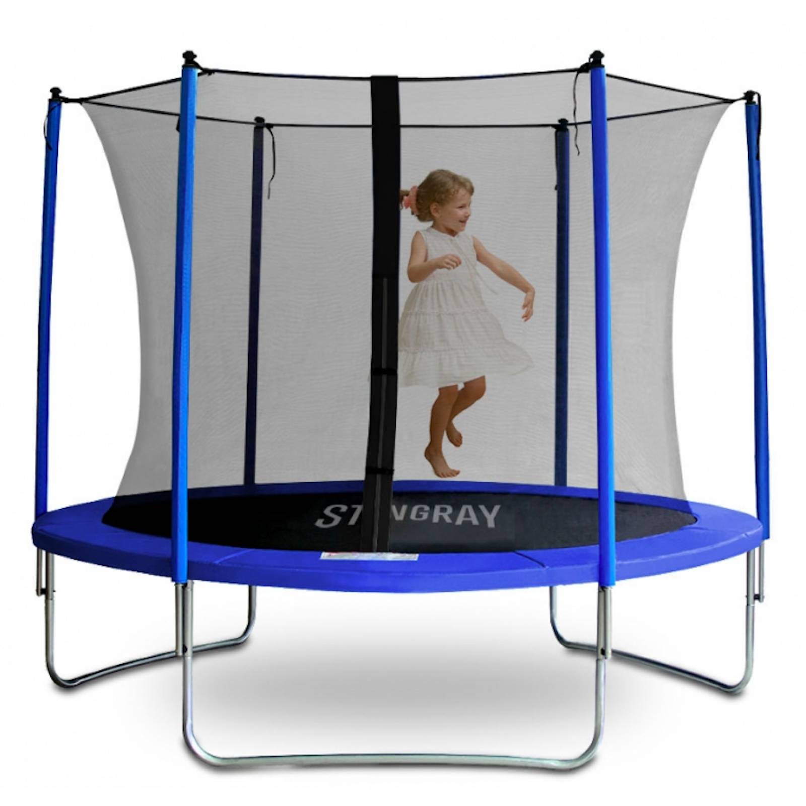 Trampolín Brincolín 10 Pies/3M STINGRAY con Malla Protectora 