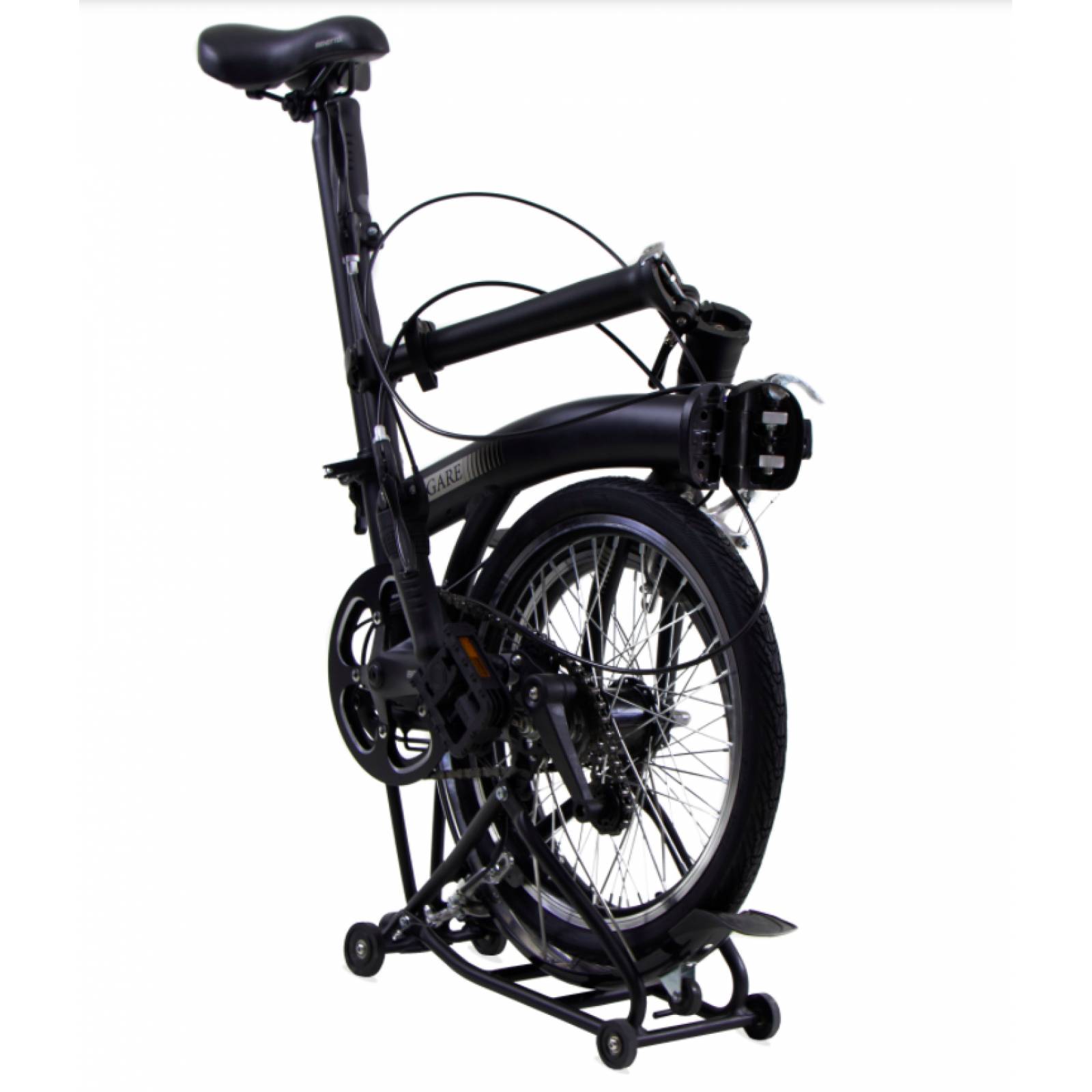 Bicicleta BENOTTO Plegable PIEGARE R16 3V Aluminio Frenos V Negro