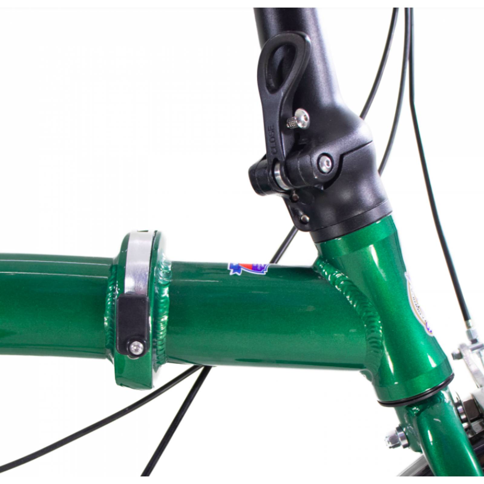 Bicicleta BENOTTO Plegable PIEGARE R16 3V Aluminio Frenos V Verde