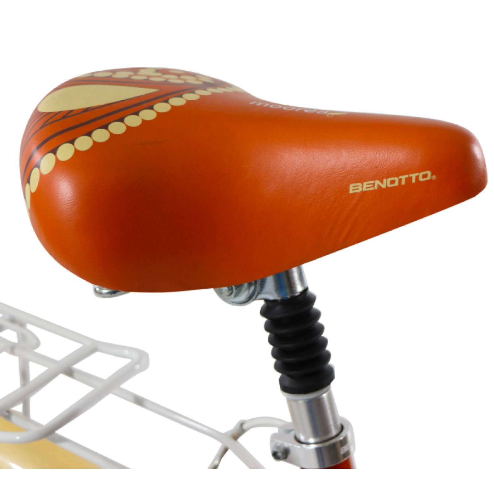 Bicicleta BENOTTO City MOOREA R26 21V Aluminio Suspensión Terracota/Crema Unico