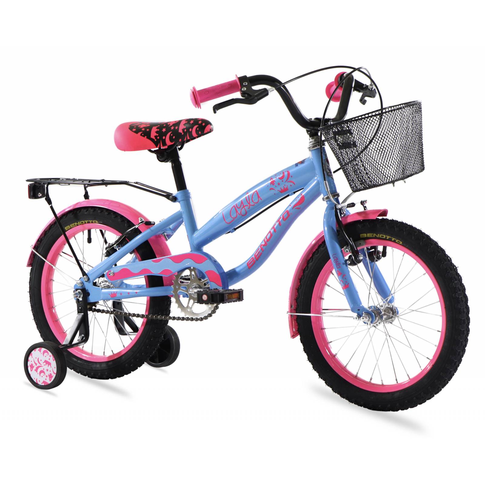 Bicicleta BENOTTO Cross LAYLA Rodada 16 Infantil Ni a Azul