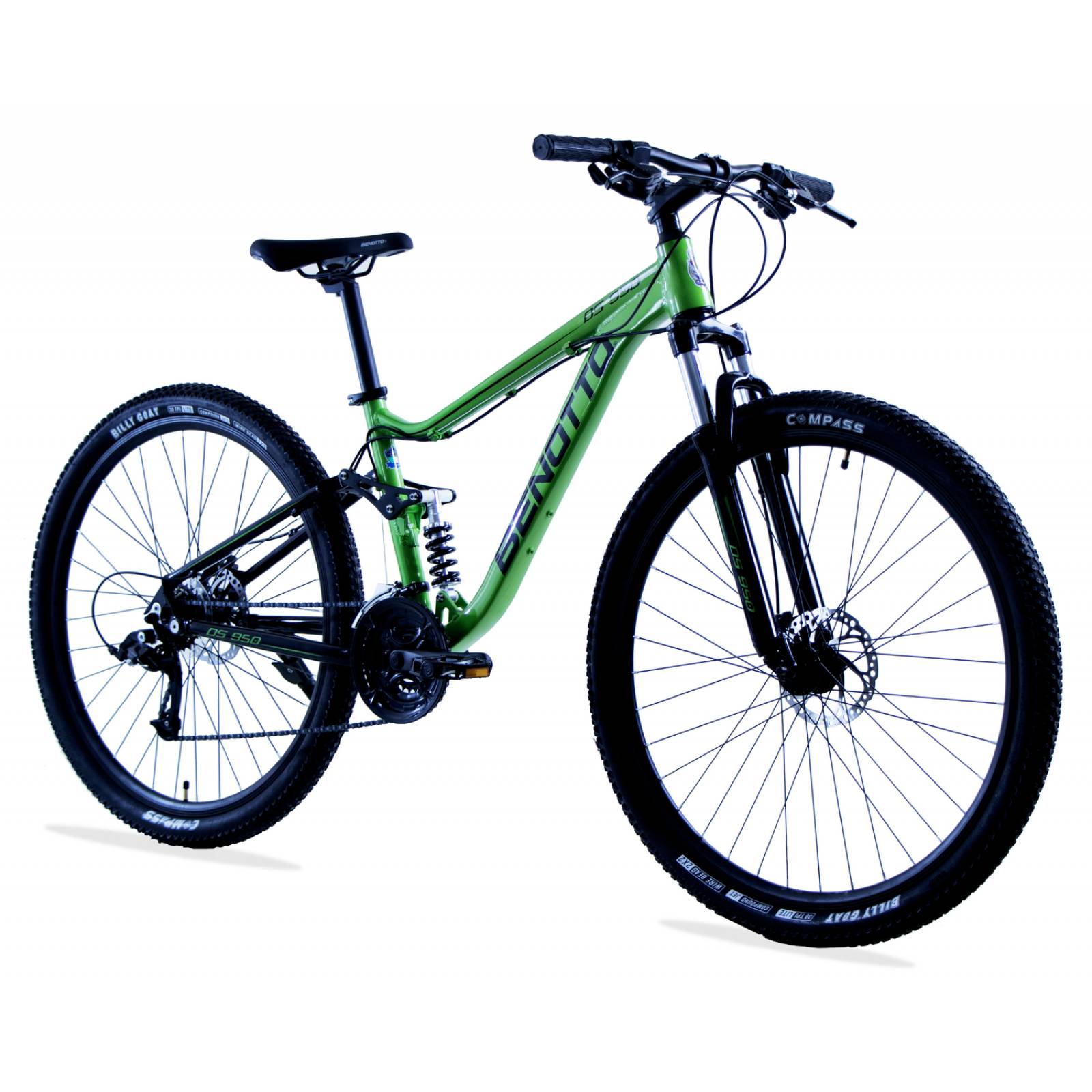 Bicicleta BENOTTO Montaña DS-950 Rodada 29 24V Aluminio Verde