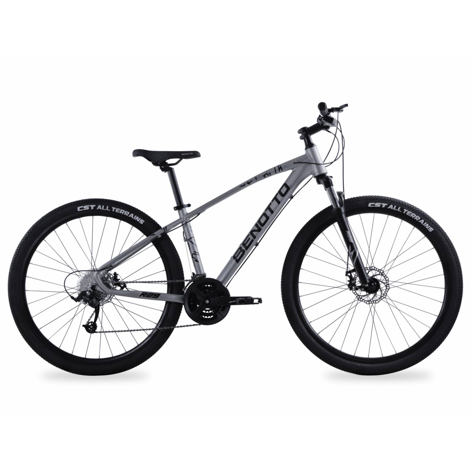 Bicicleta BENOTTO Montaña FS-950 R29 27V Aluminio Gris