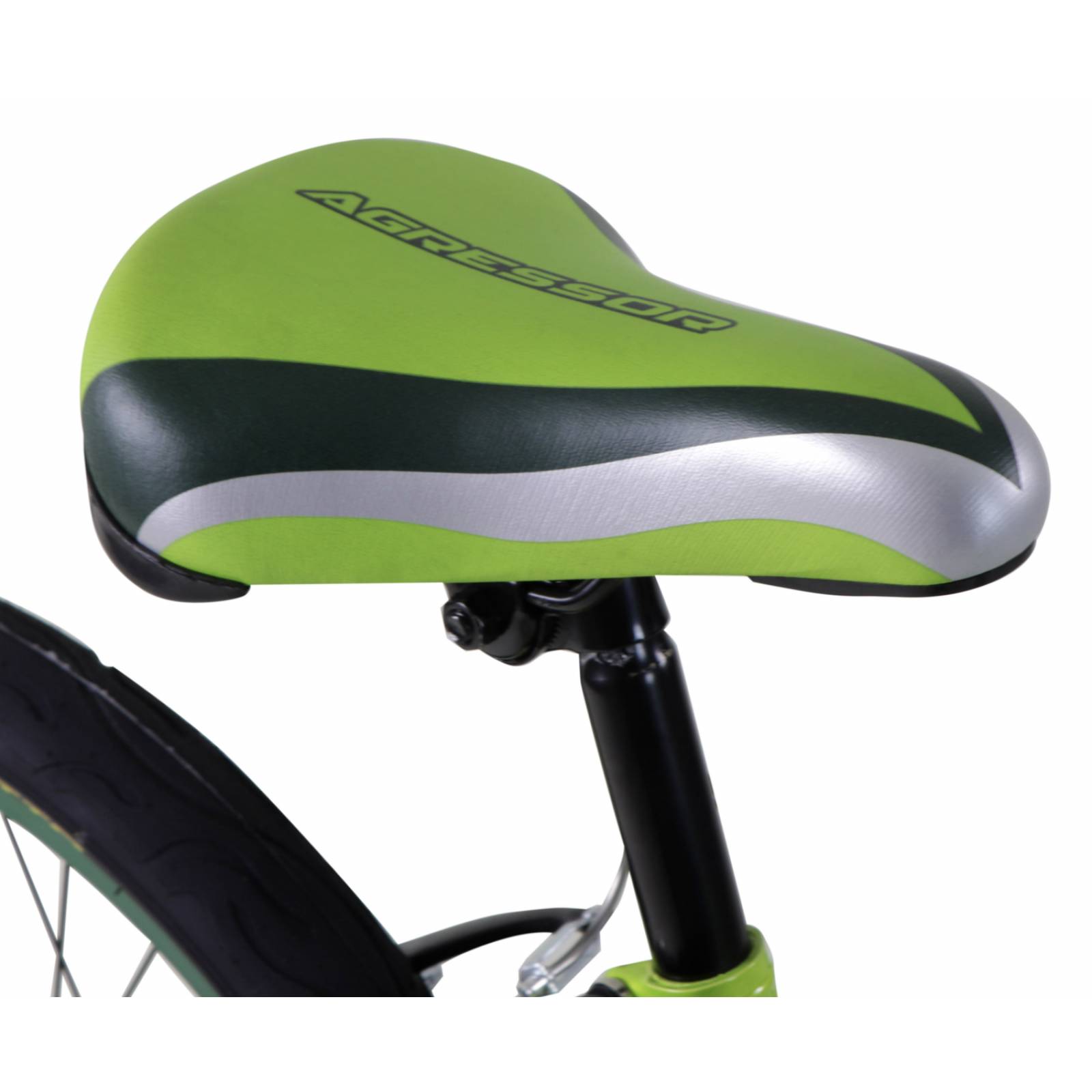 Bicicleta BENOTTO AGRESSOR R20 1V. Acero Verde/Plata 