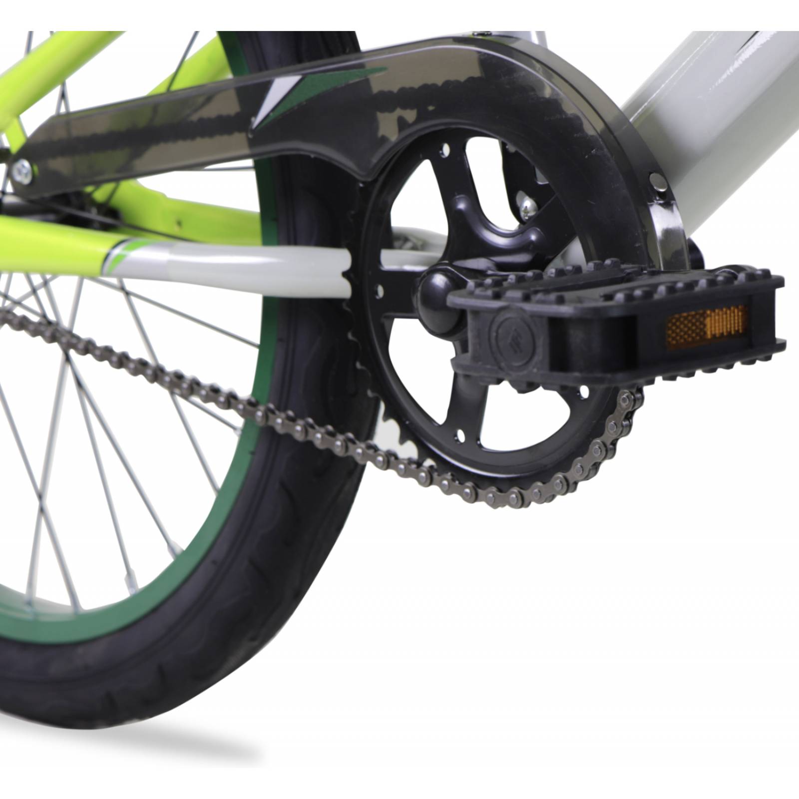 Bicicleta BENOTTO AGRESSOR R20 1V. Acero Verde/Plata 