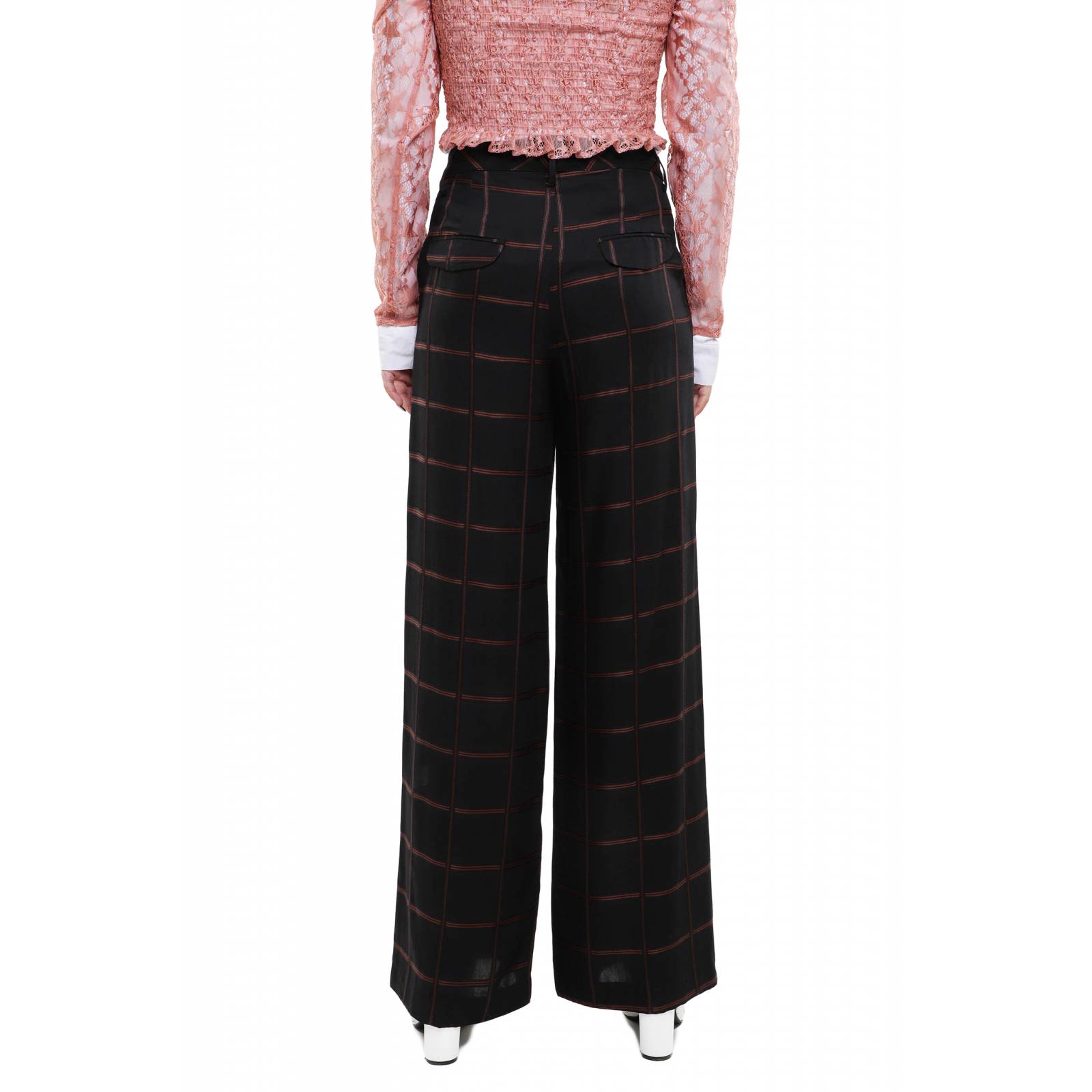 LOB Mujer Pantalon Ancho color/talla: 22-negro/x1-extra chica