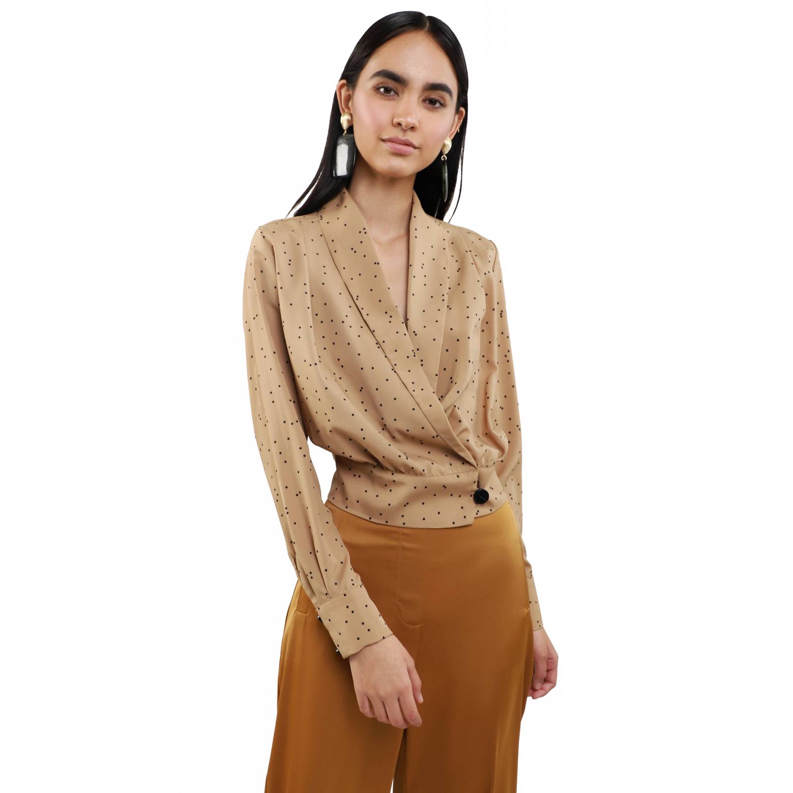 LOB Mujer Blusa Manga Larga