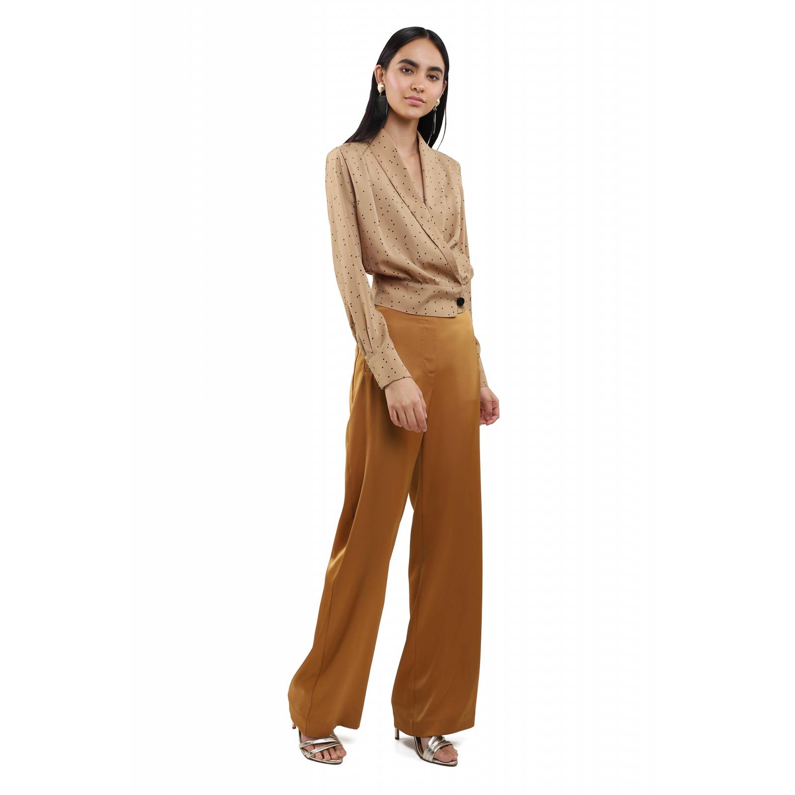 LOB Mujer Blusa Manga Larga