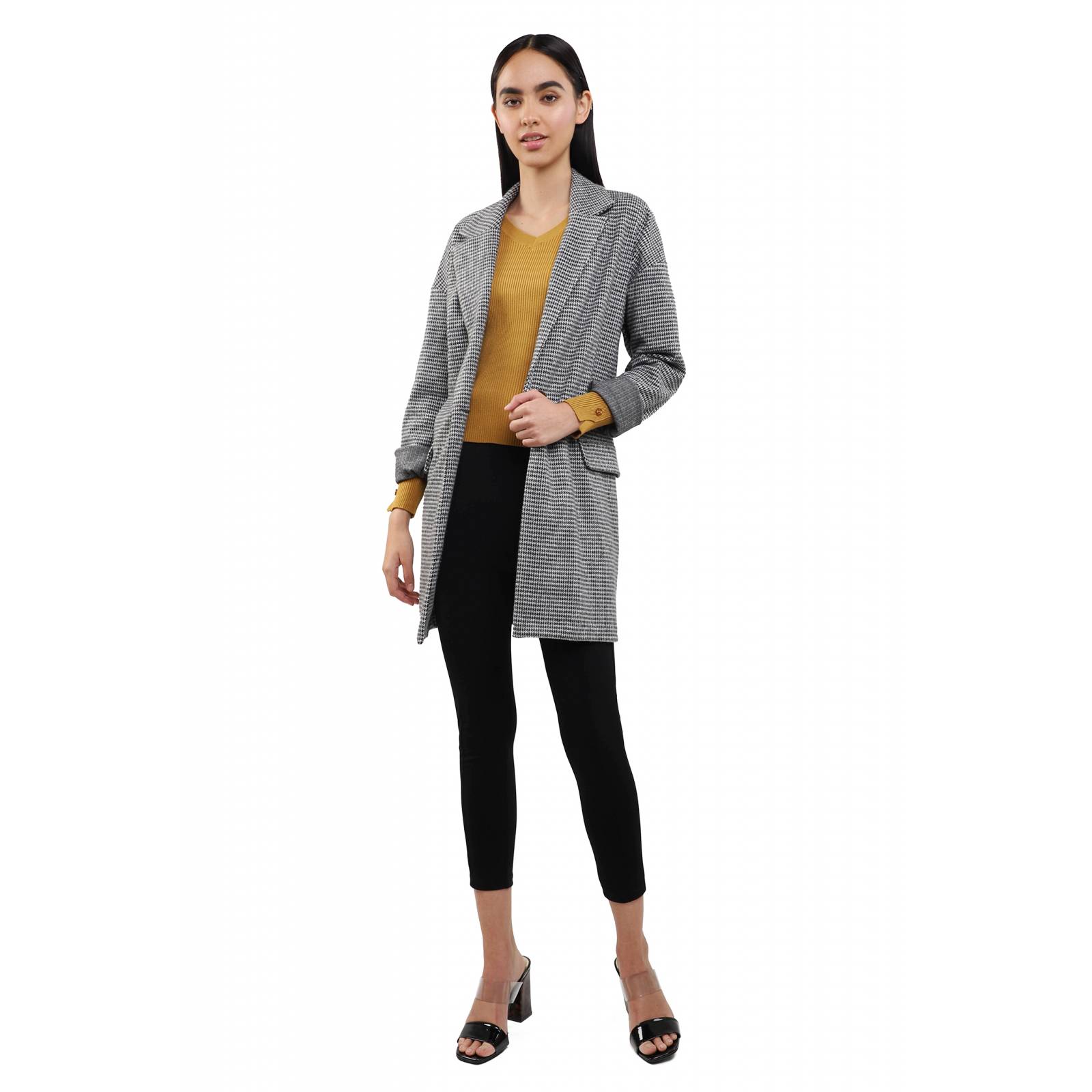 LOB Mujer Sueter Manga Larga Delgado