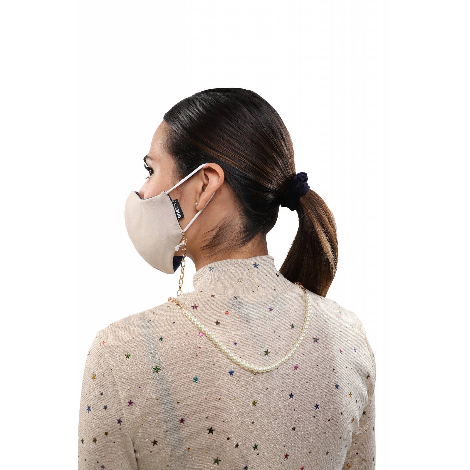 FACEBUG Retenedor Cubrebocas Lentes