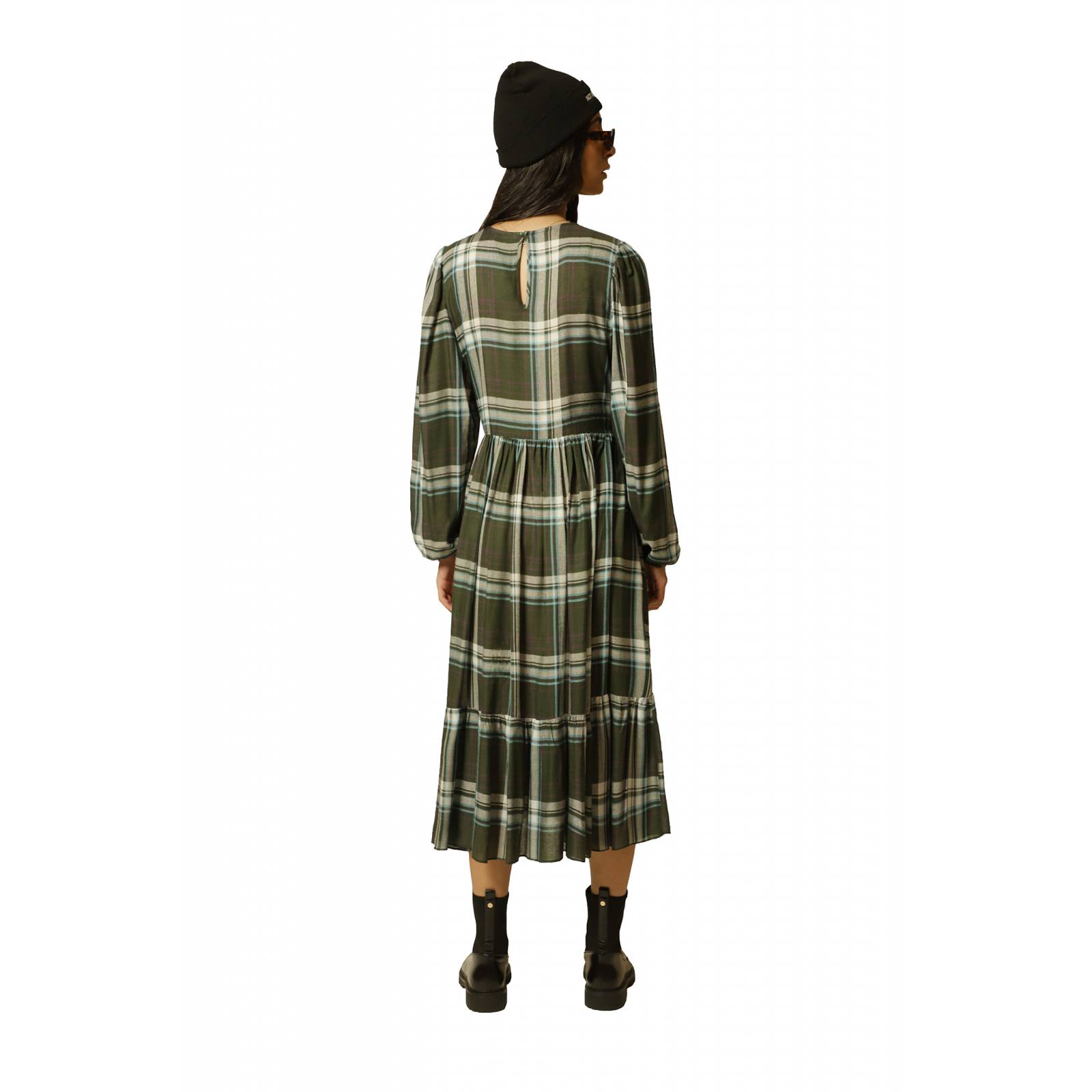 LOB Vestido Midi Manga Larga