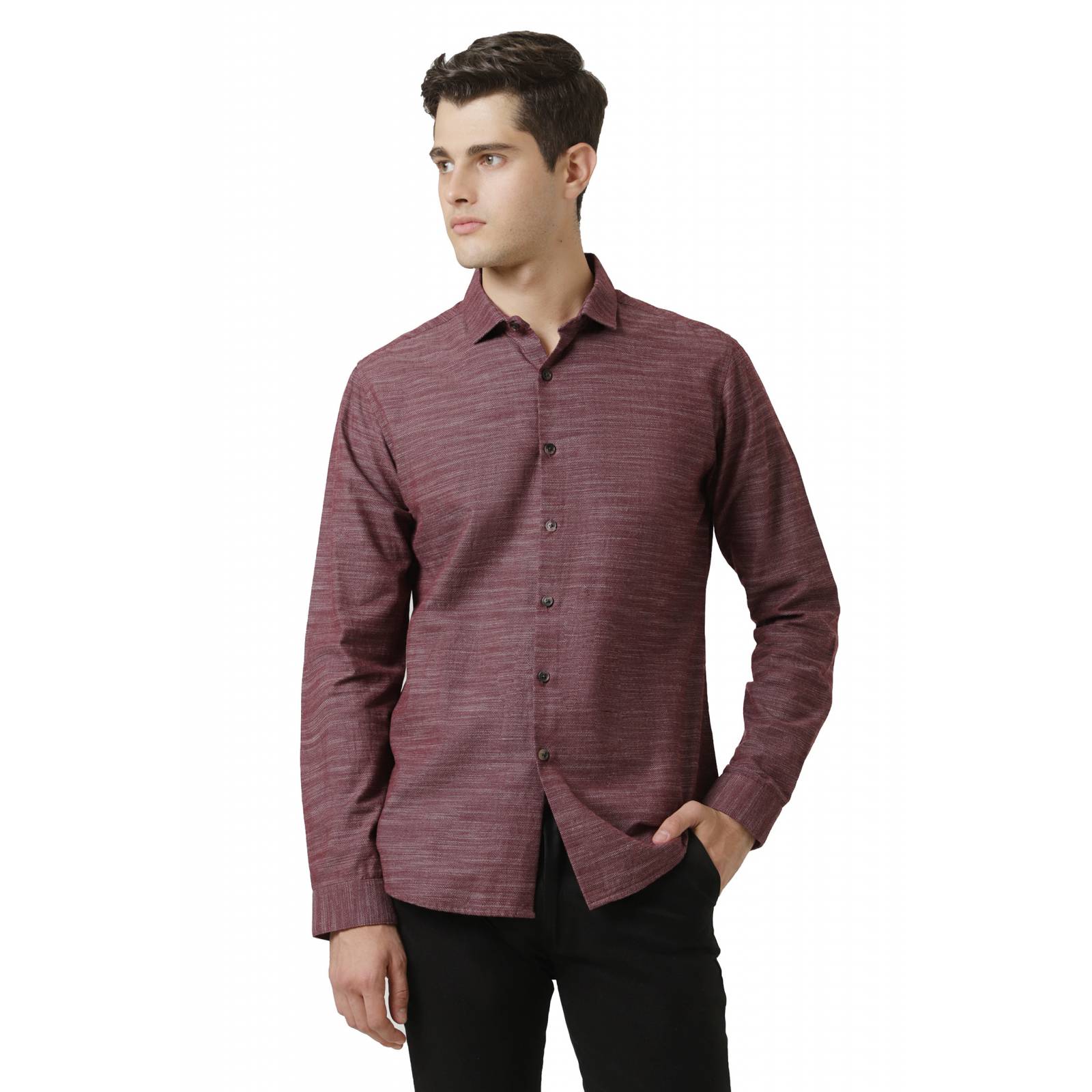 LOB CAMISA MANGA LARGA TEXTURA