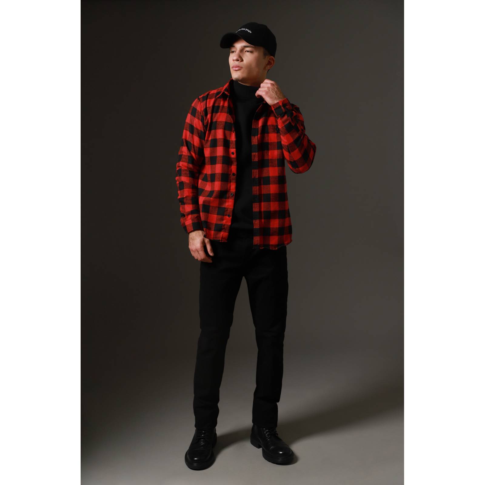 LOB CAMISA FRANELA CUADROS