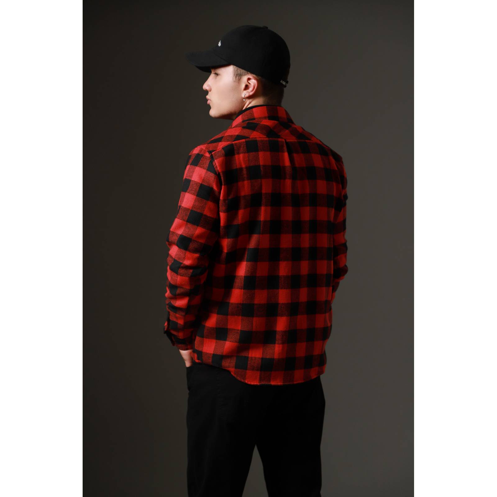 LOB CAMISA FRANELA CUADROS