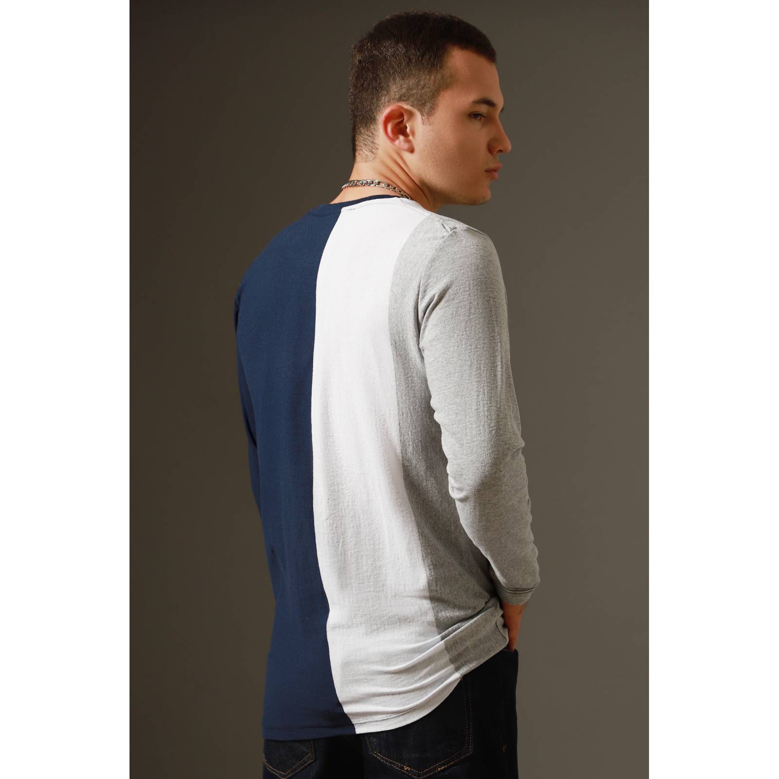 LOB PLAYERA TEJIDA RAYAS VERTICALES