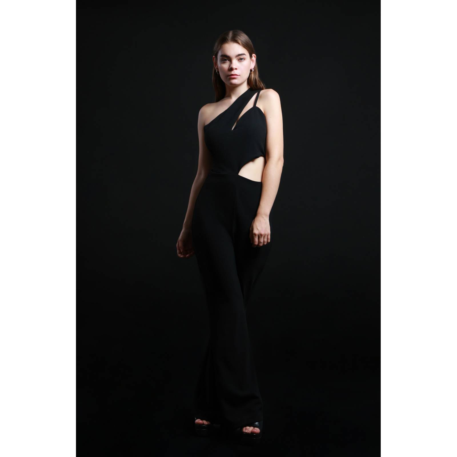 LOB JUMPSUIT LARGO ESCOTE ASIMETRICO